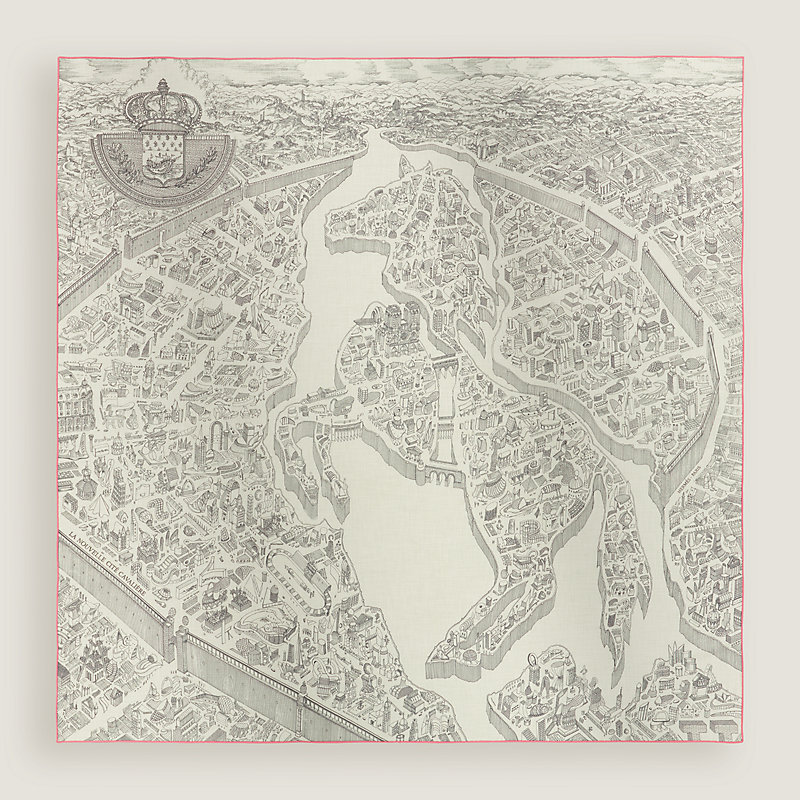 La Nouvelle Cite Cavaliere shawl 140 — view 3