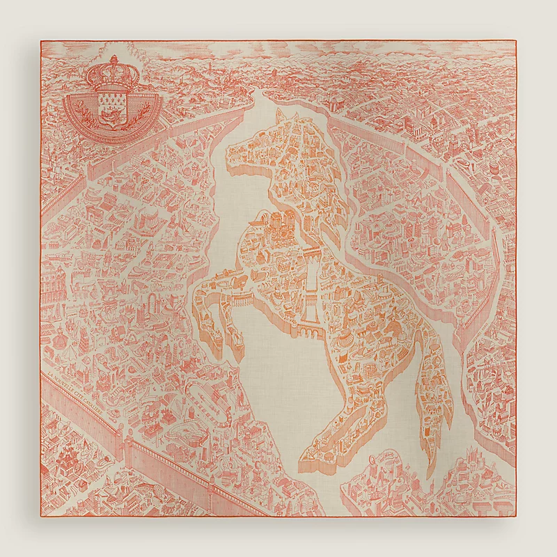 La Nouvelle Cite Cavaliere shawl 140