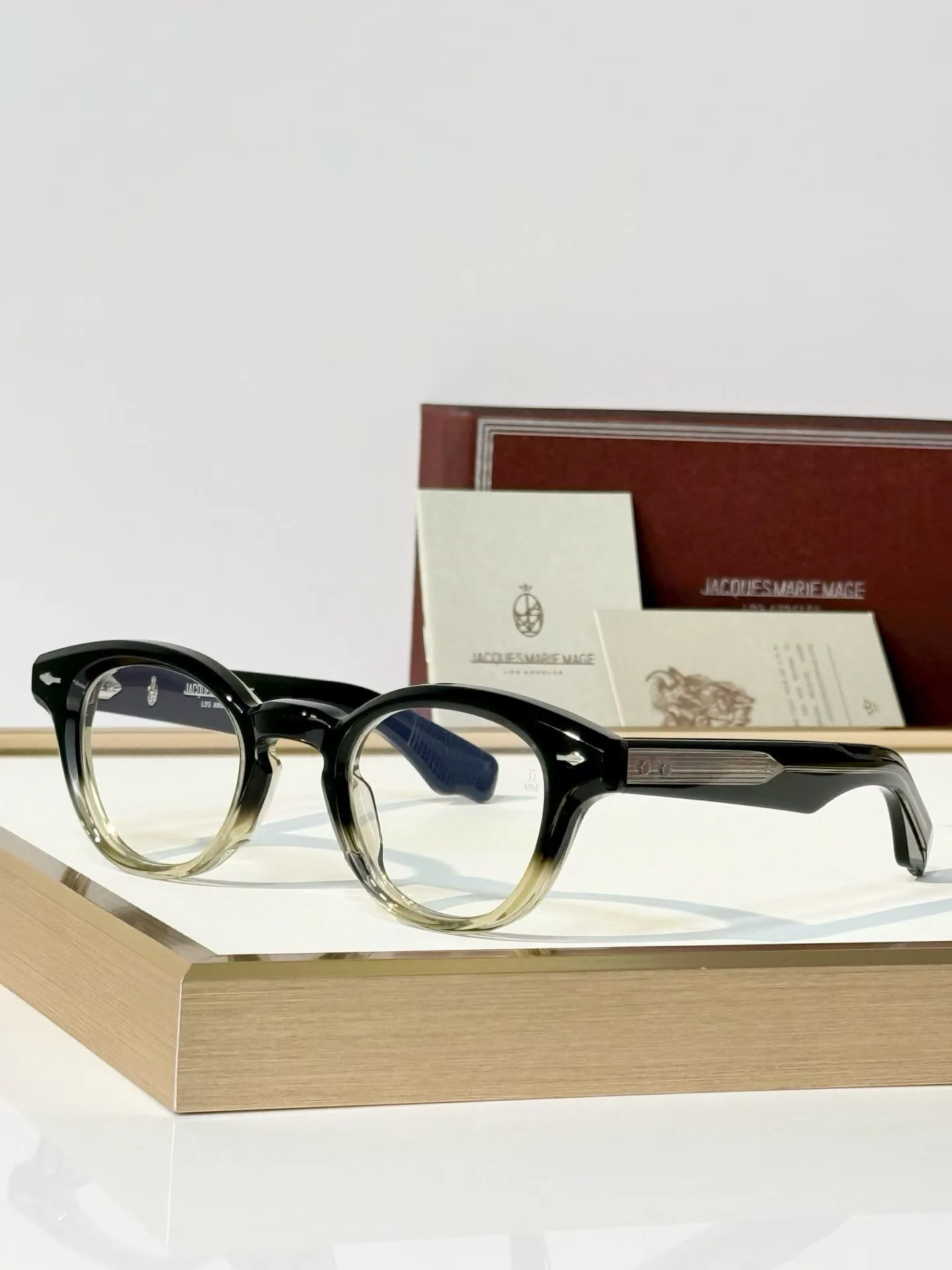 JMM Clemens Glasses (Black/Transparent)