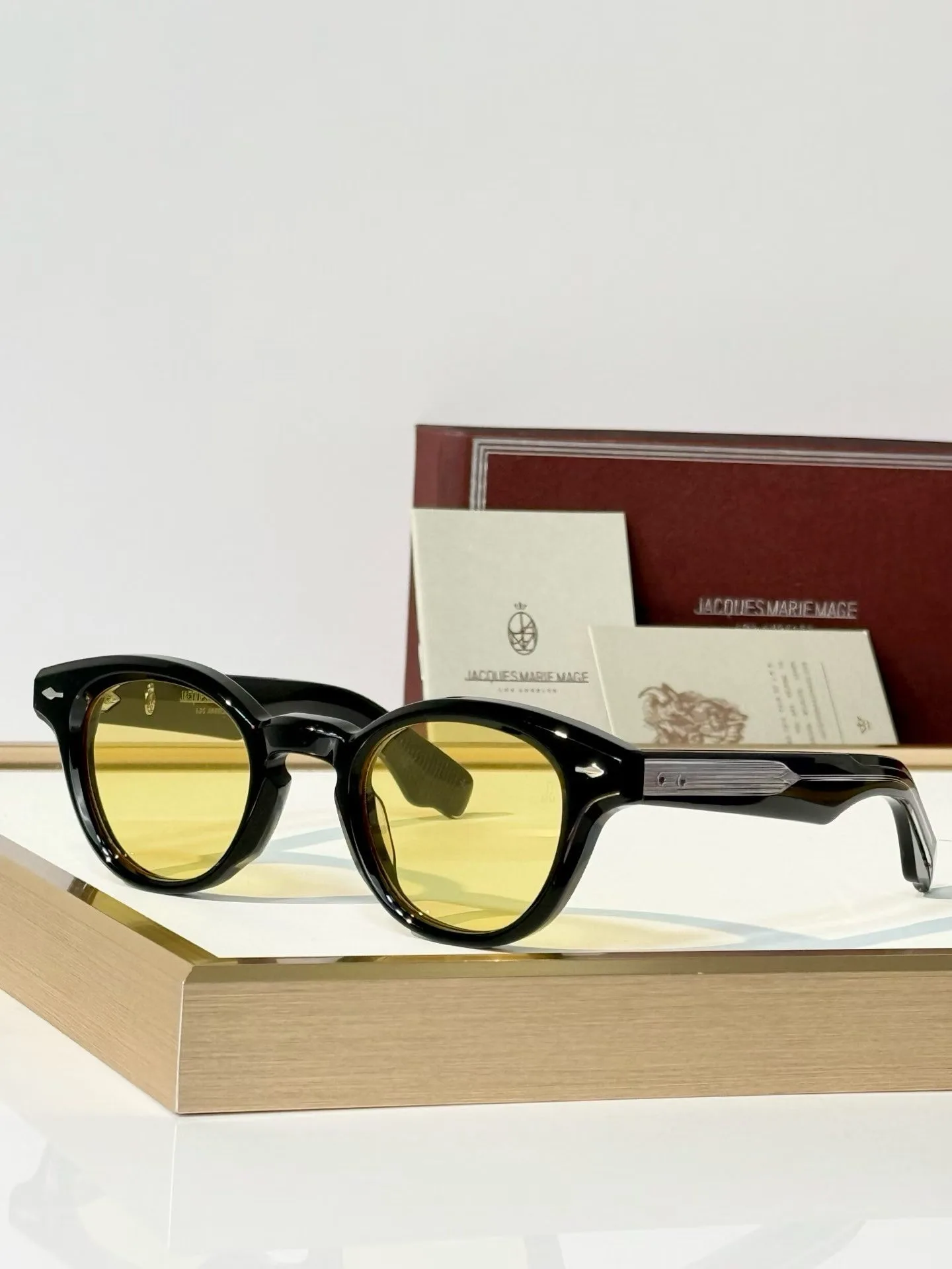 JMM Clemens Sunglasses (Black/Silver/Yellow)