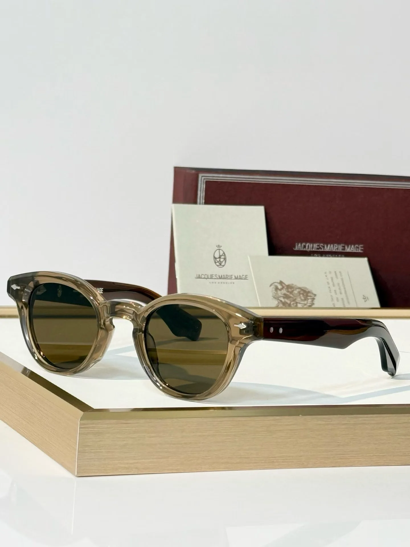 JMM Clemens Sunglasses (Brown/Transparent/Grey)