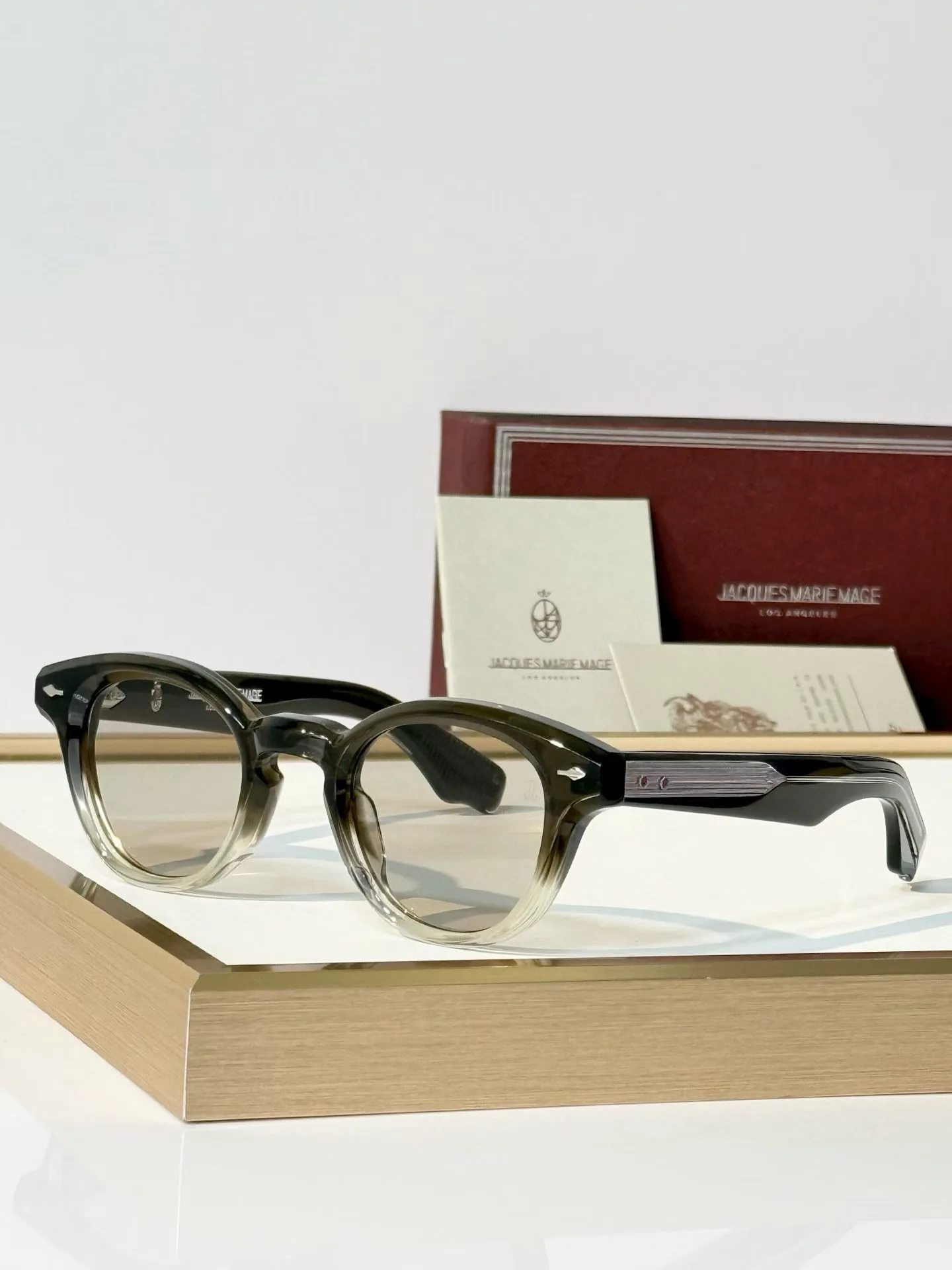 JMM Clemens Sunglasses (Grey/Transparent)