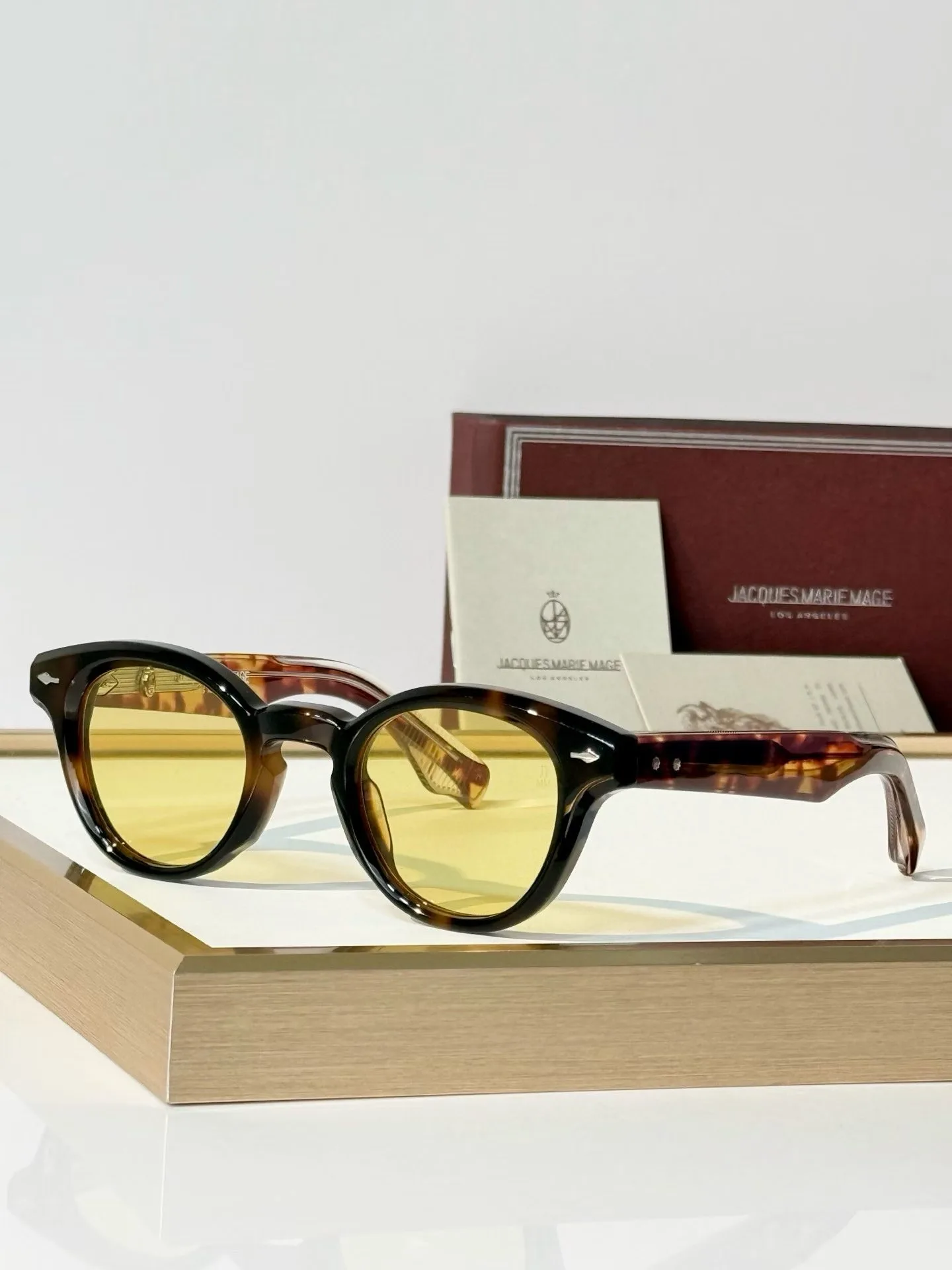 JMM Clemens Sunglasses (Tortoiseshell/Yellow)