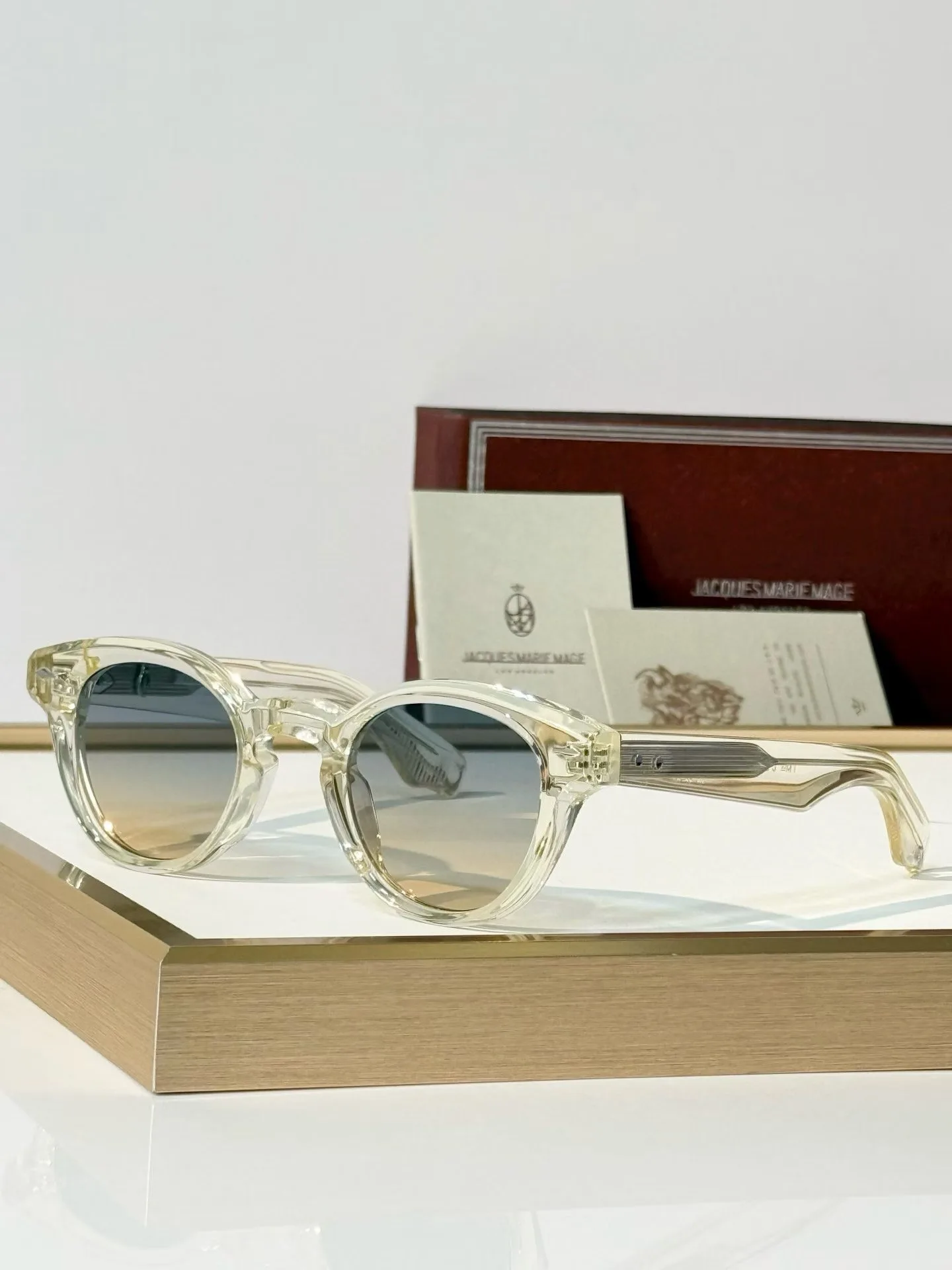 JMM Clemens Sunglasses (Transparent/Gradient)