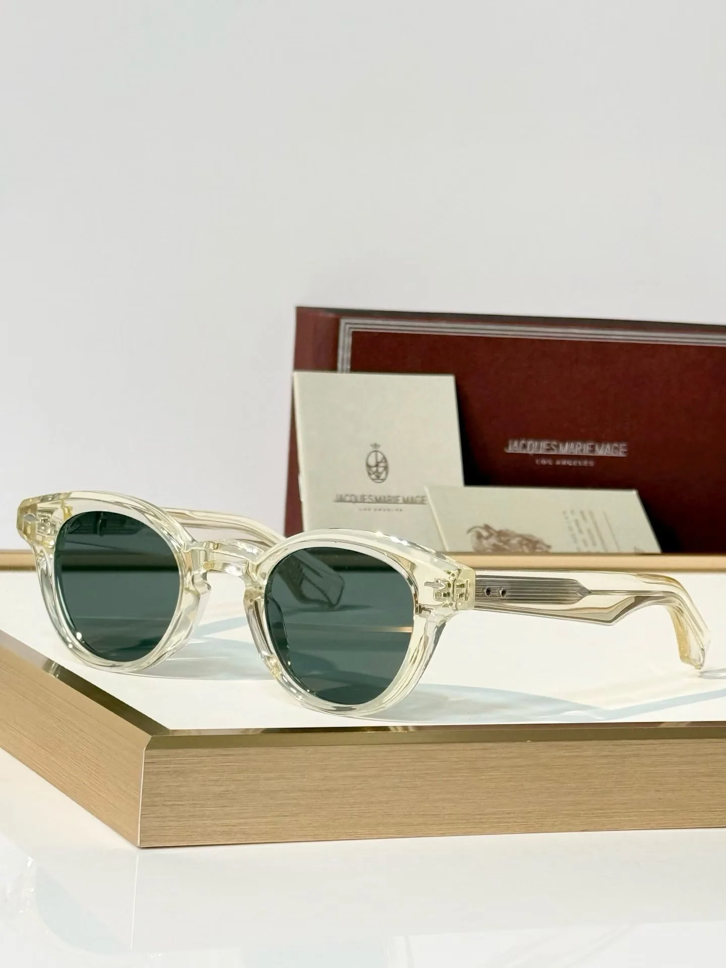 JMM Clemens Sunglasses (Transparent)