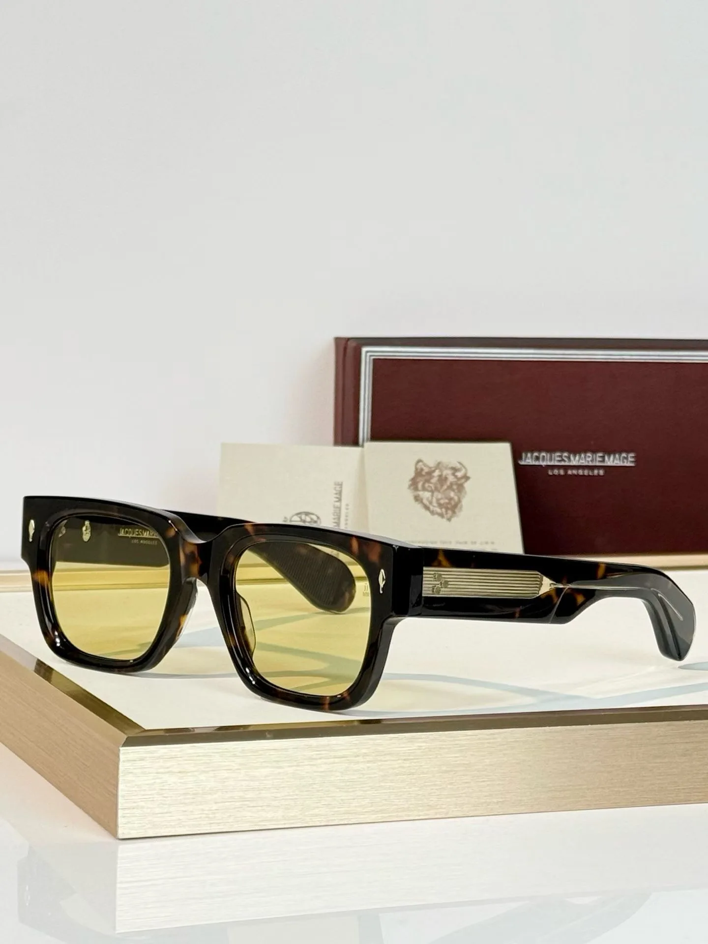 JMM Enzo Sunglasses (Tortoiseshell/Yellow)