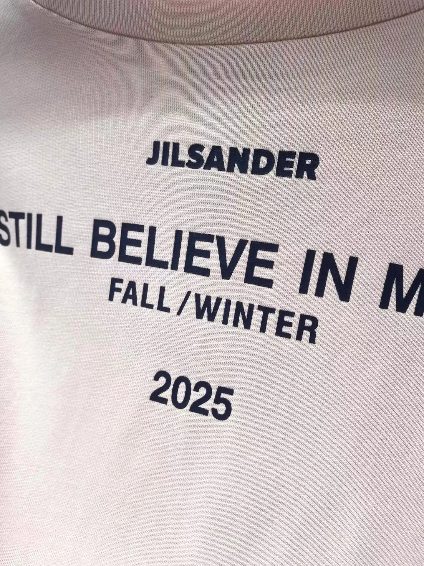 Jil Sander Cotton Crew-Neck T-Shirt (Pink) — ビュー 4