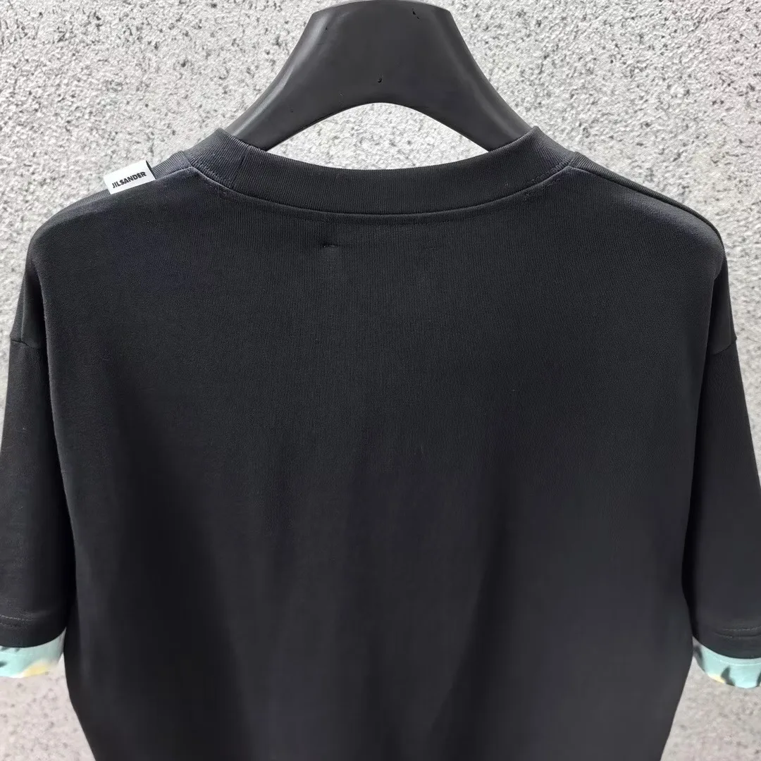 Jil Sander Double-Layer T-shirt (Black) — ビュー 3