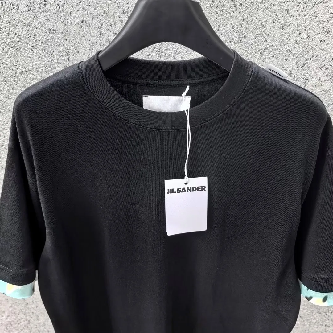 Jil Sander Double-Layer T-shirt (Black)