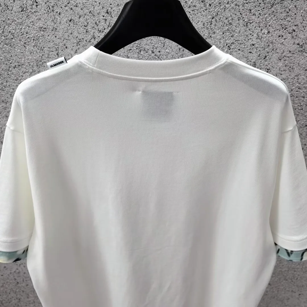 Jil Sander Double-Layer T-shirt (White) — ビュー 2