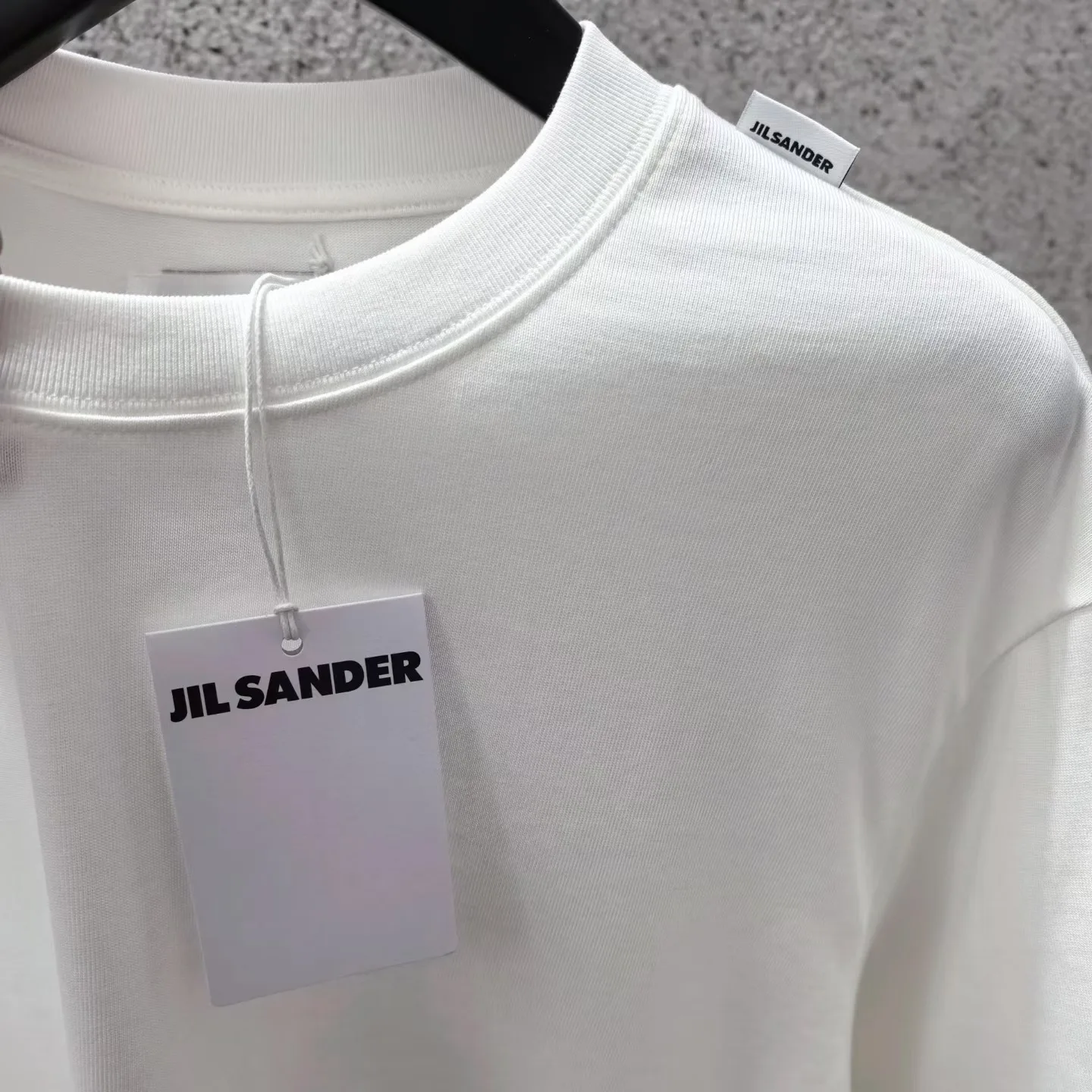 Jil Sander Double-Layer T-shirt (White) — ビュー 3