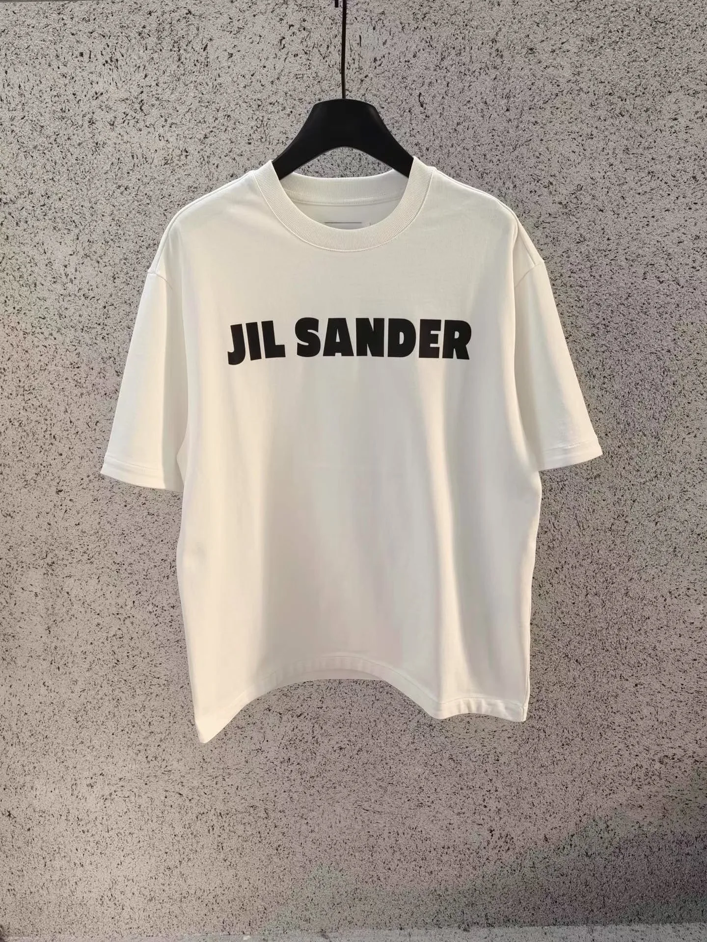 Jil Sander Logo-Print Cotton T-shirt (White)