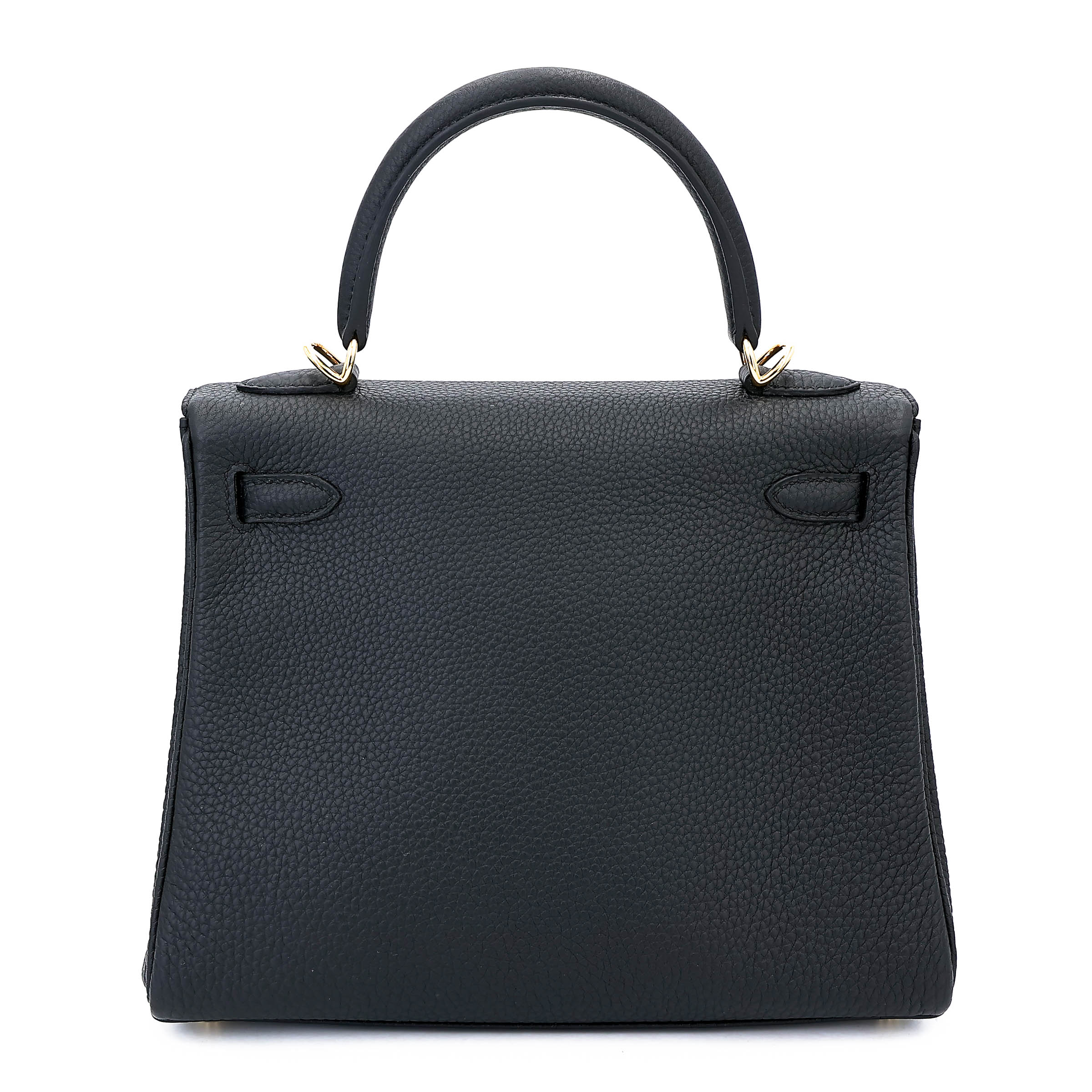 Hermès Kelly 25 Togo (Germany) Noir (89) Gold — view 2