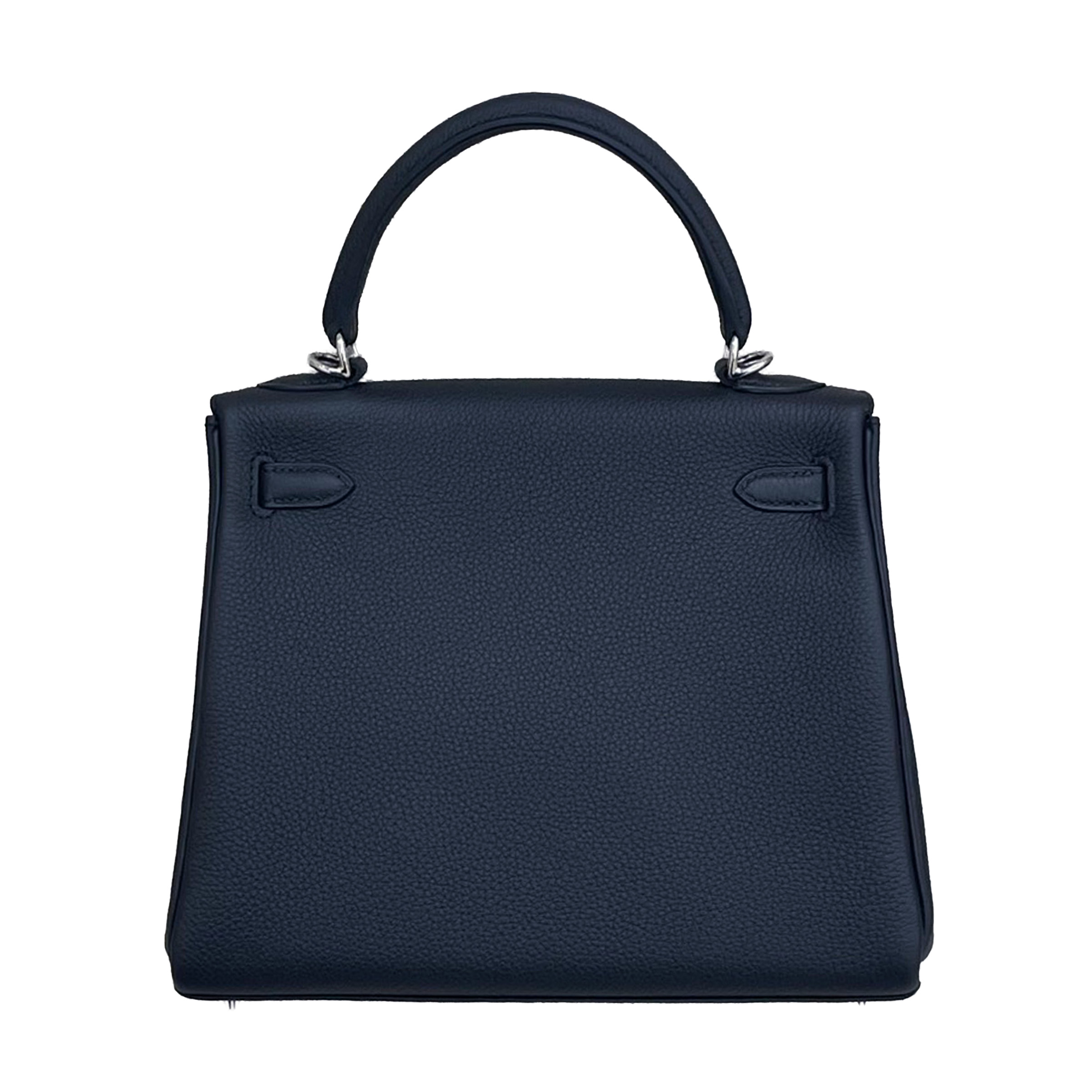 Hermès Kelly 25 Togo (Germany) Noir (89) Palladium — view 2