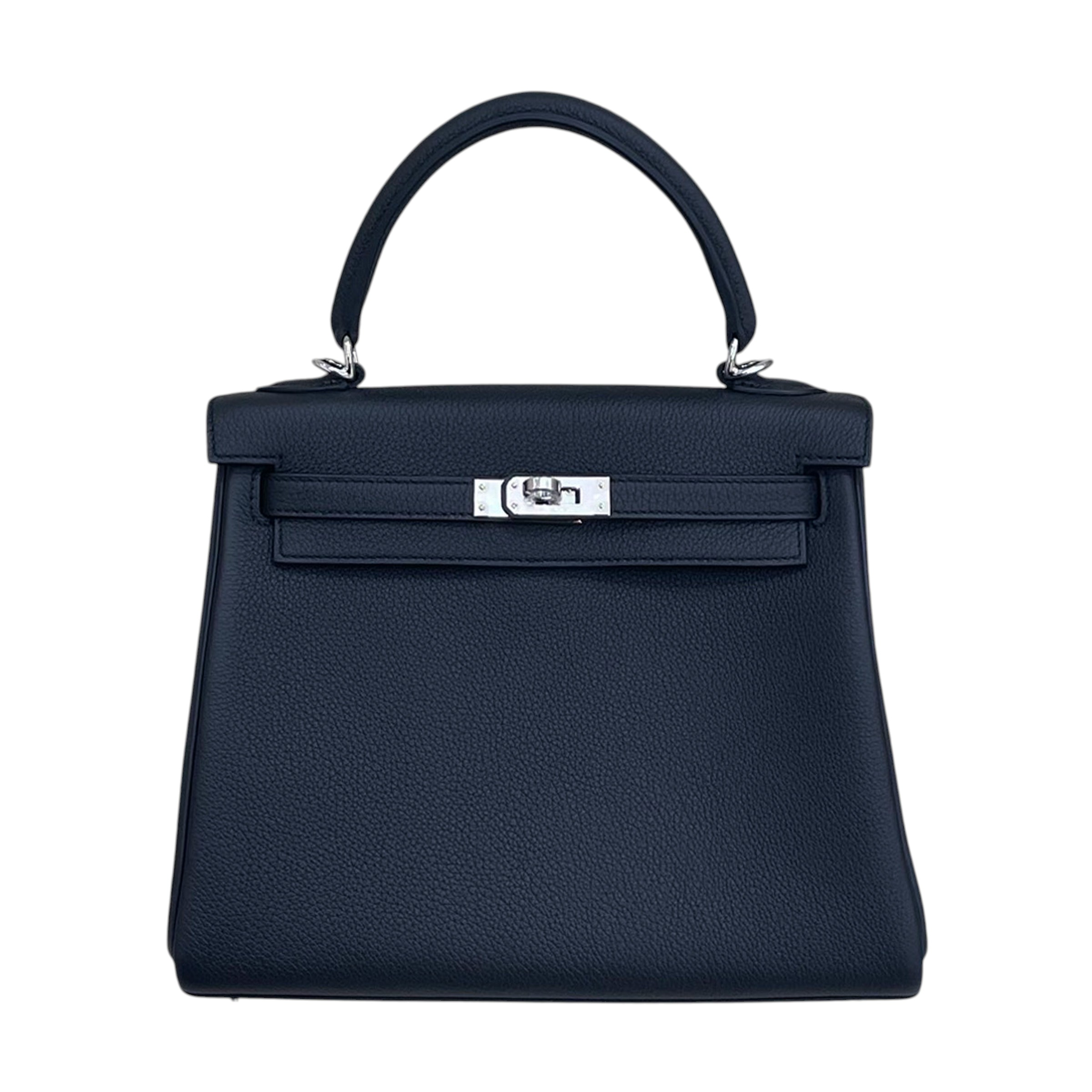 Hermès Kelly 25 Togo (Germany) Noir (89) Palladium