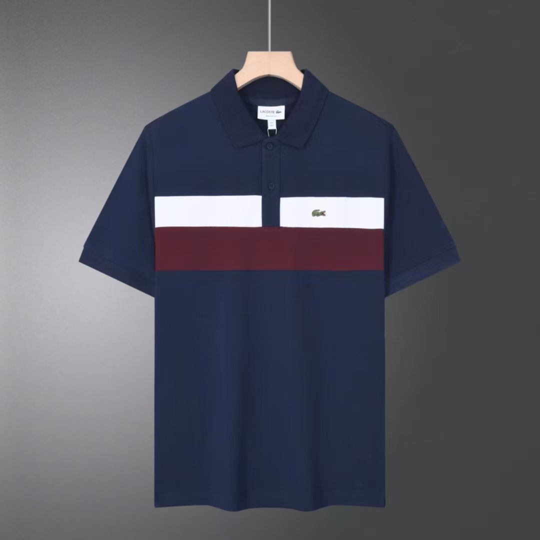 Regular Fit Colorblock Petit Piqué Polo — view 3