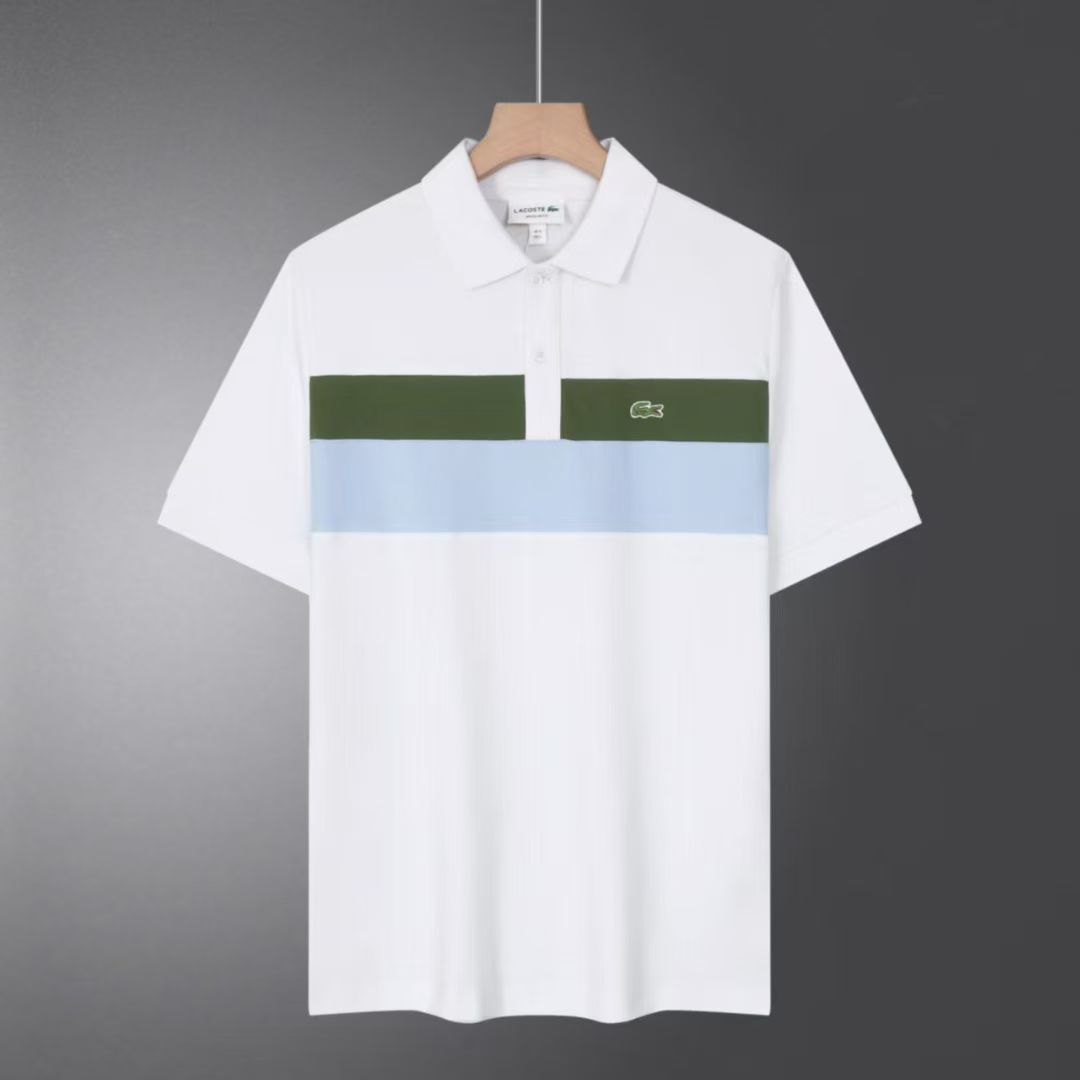 Regular Fit Colorblock Petit Piqué Polo — view 4