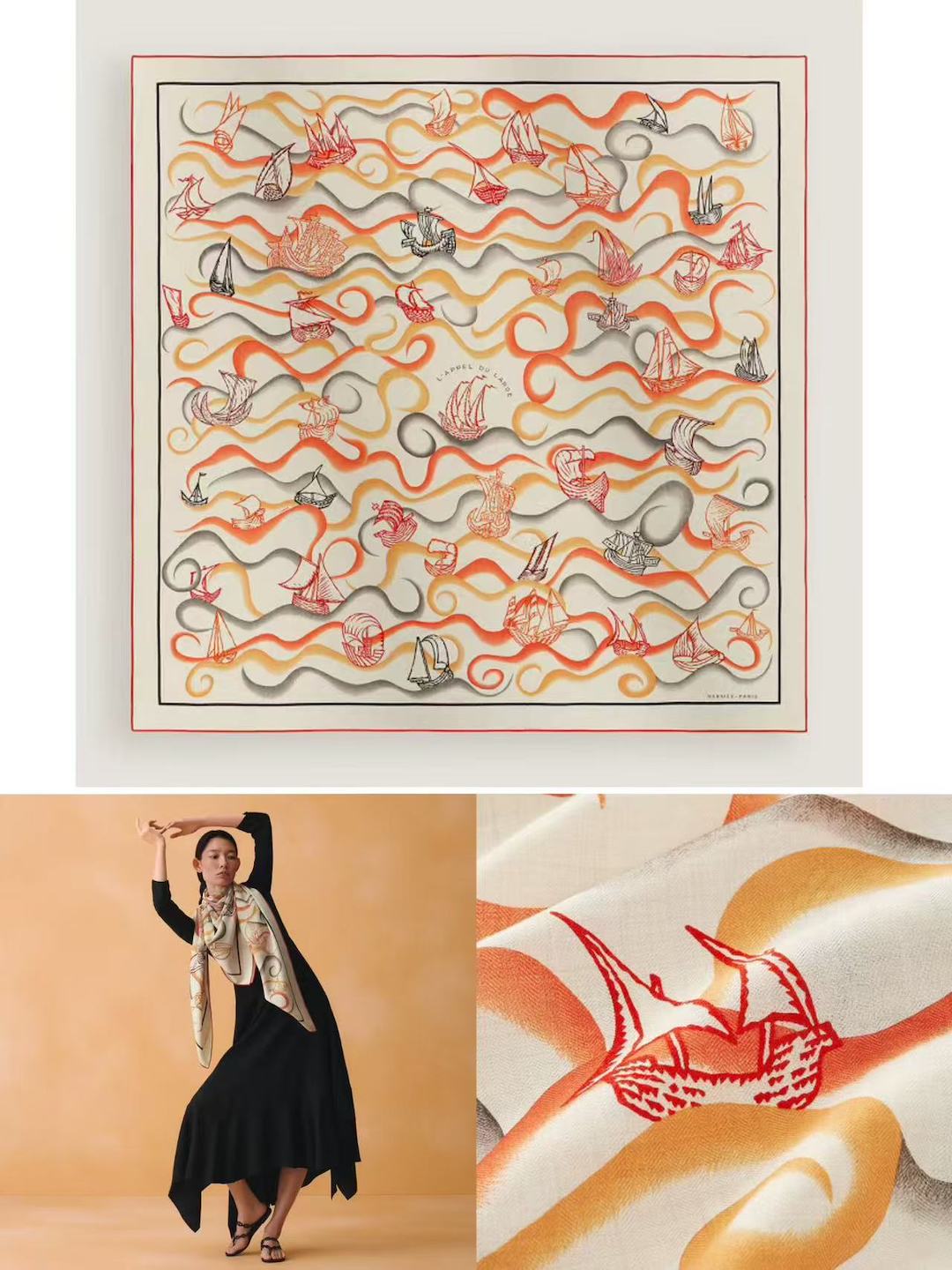 L'Appel du Large 140 Shawl — view 5