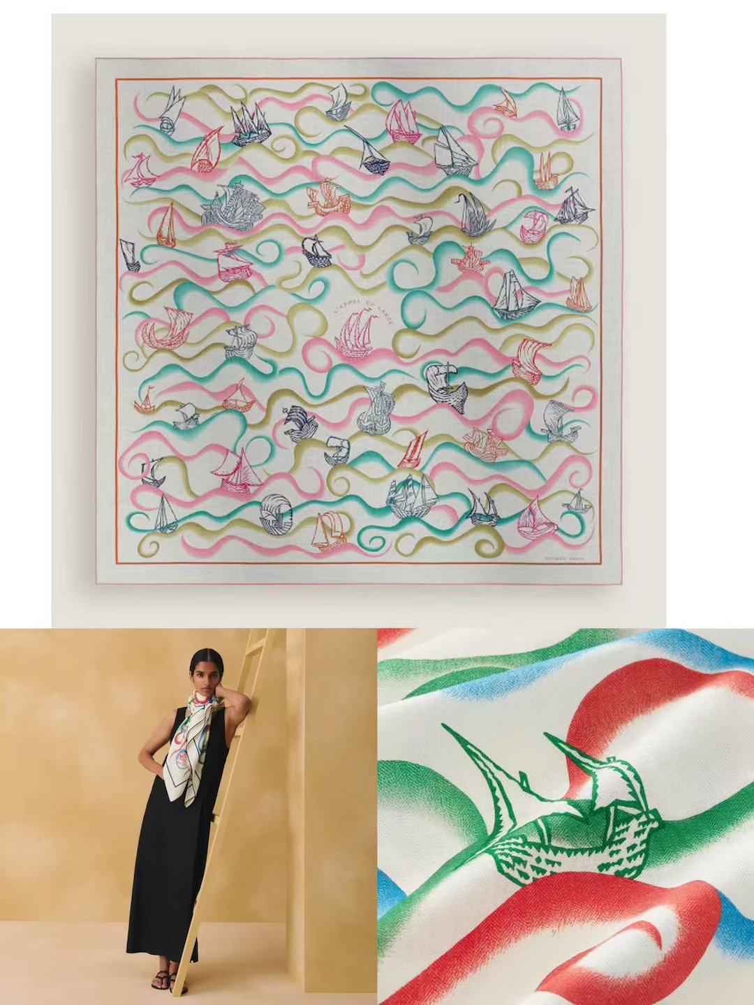 L'Appel du Large 140 Shawl