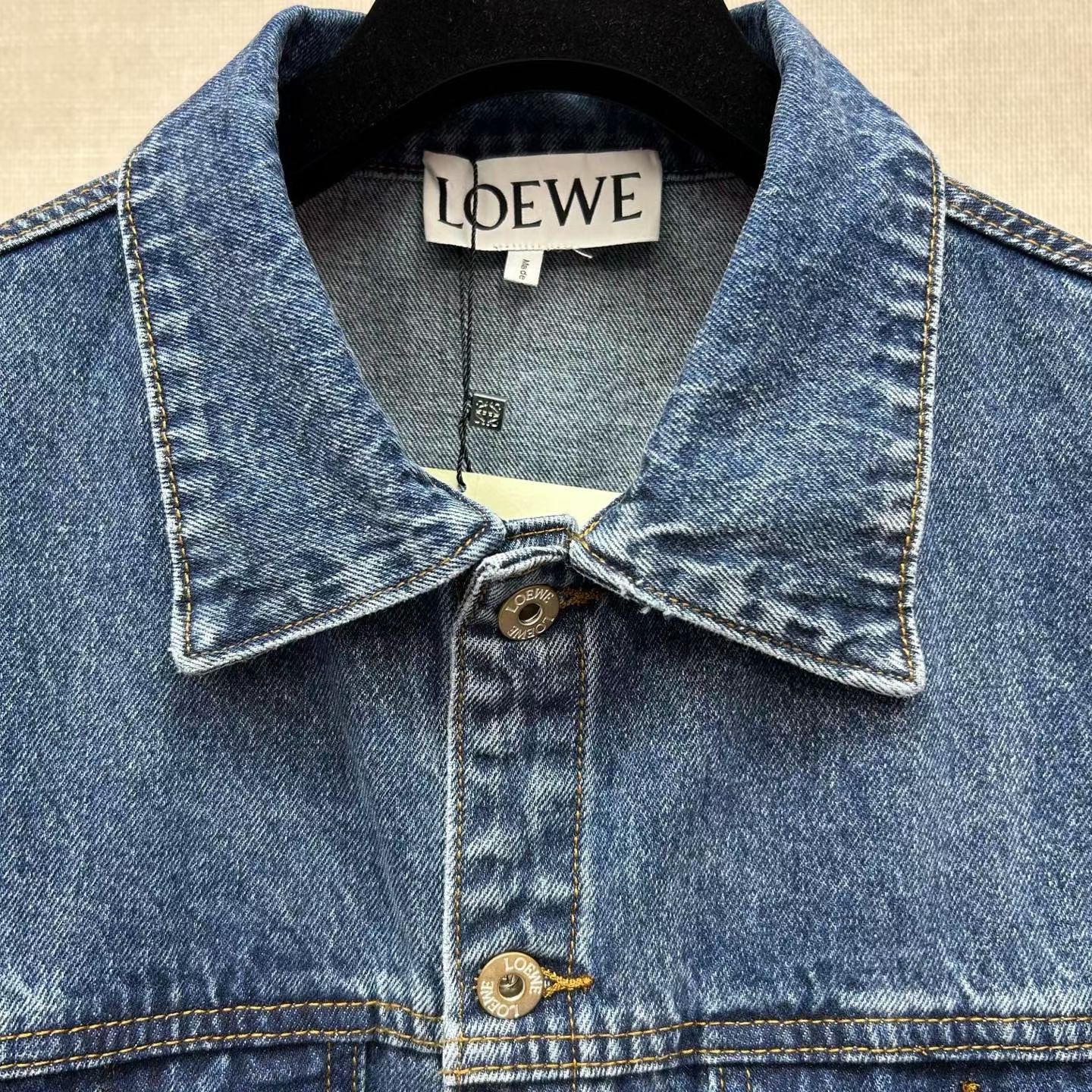 Anagram Denim Jacket — view 2