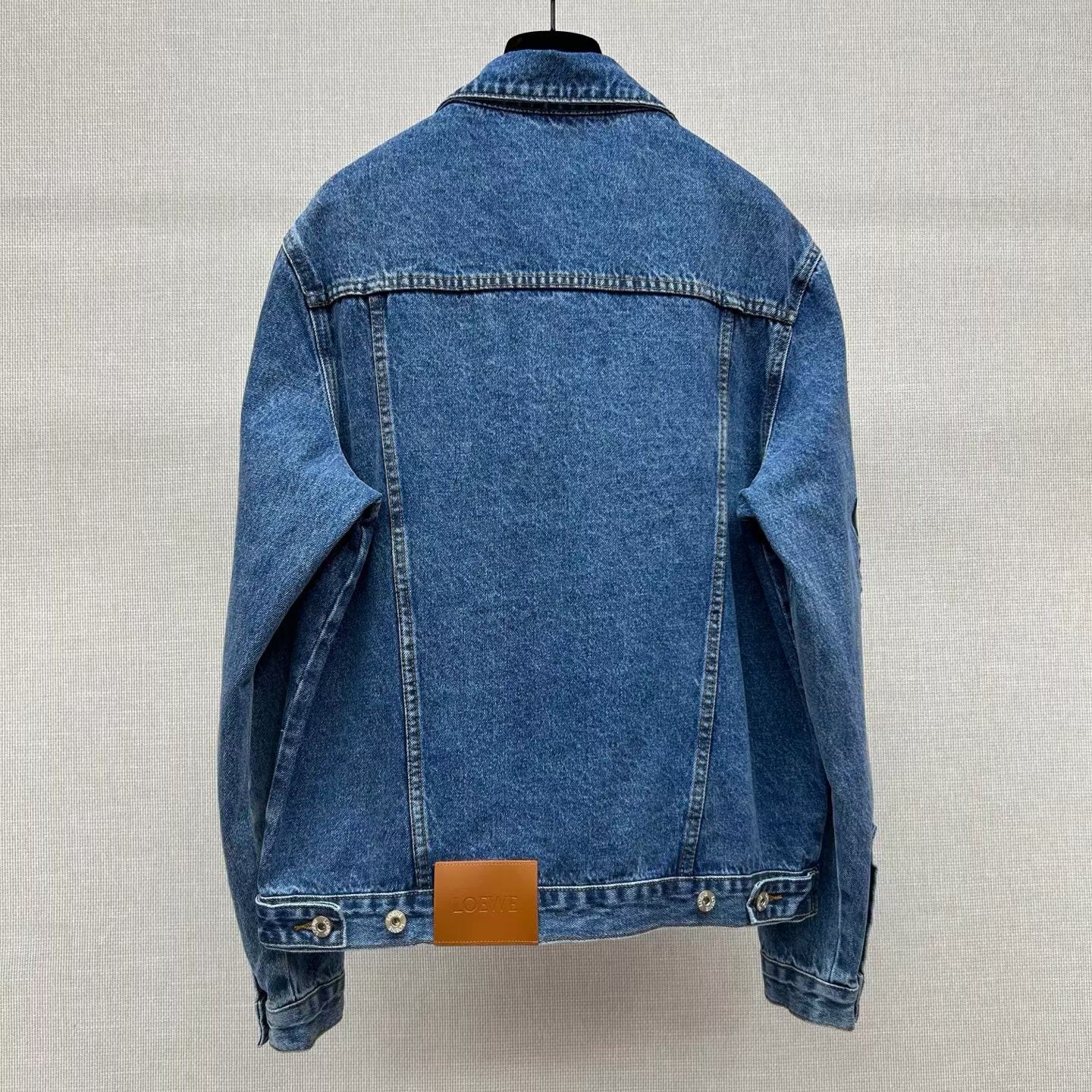 Anagram Denim Jacket — view 4