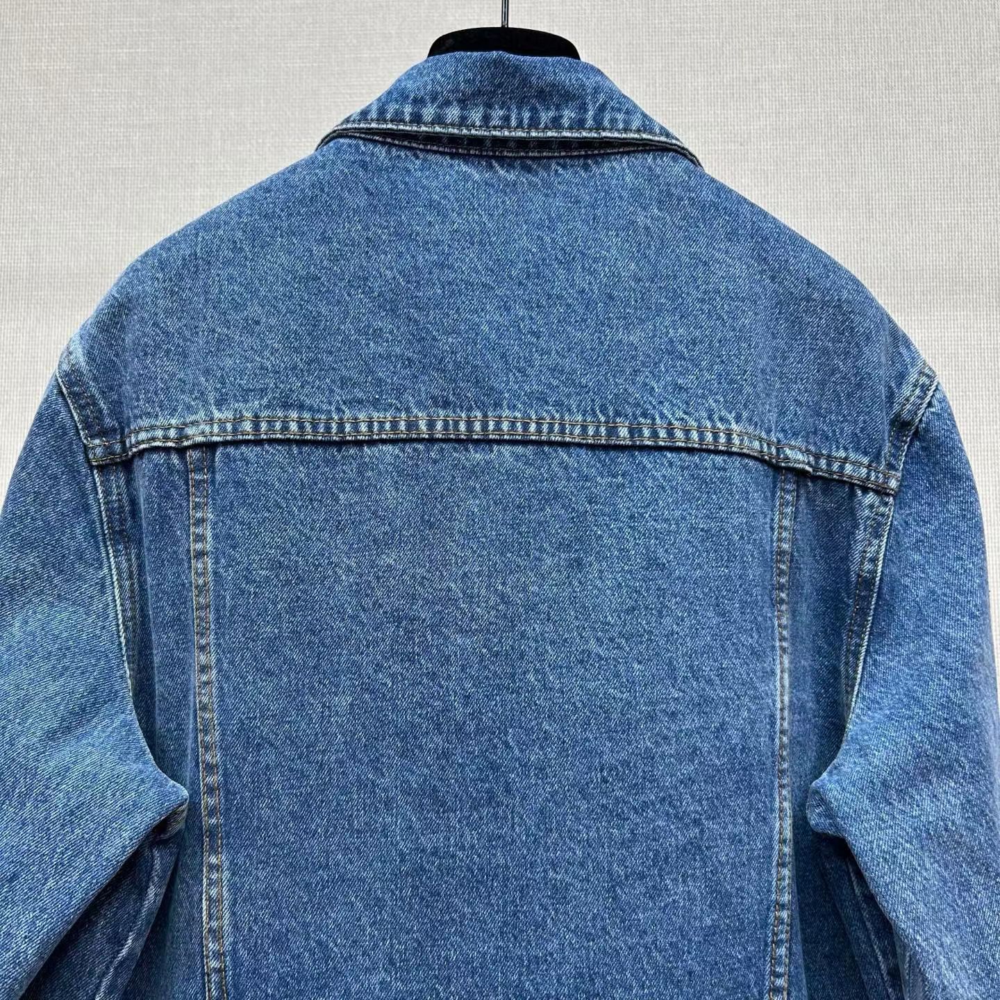 Anagram Denim Jacket — view 5