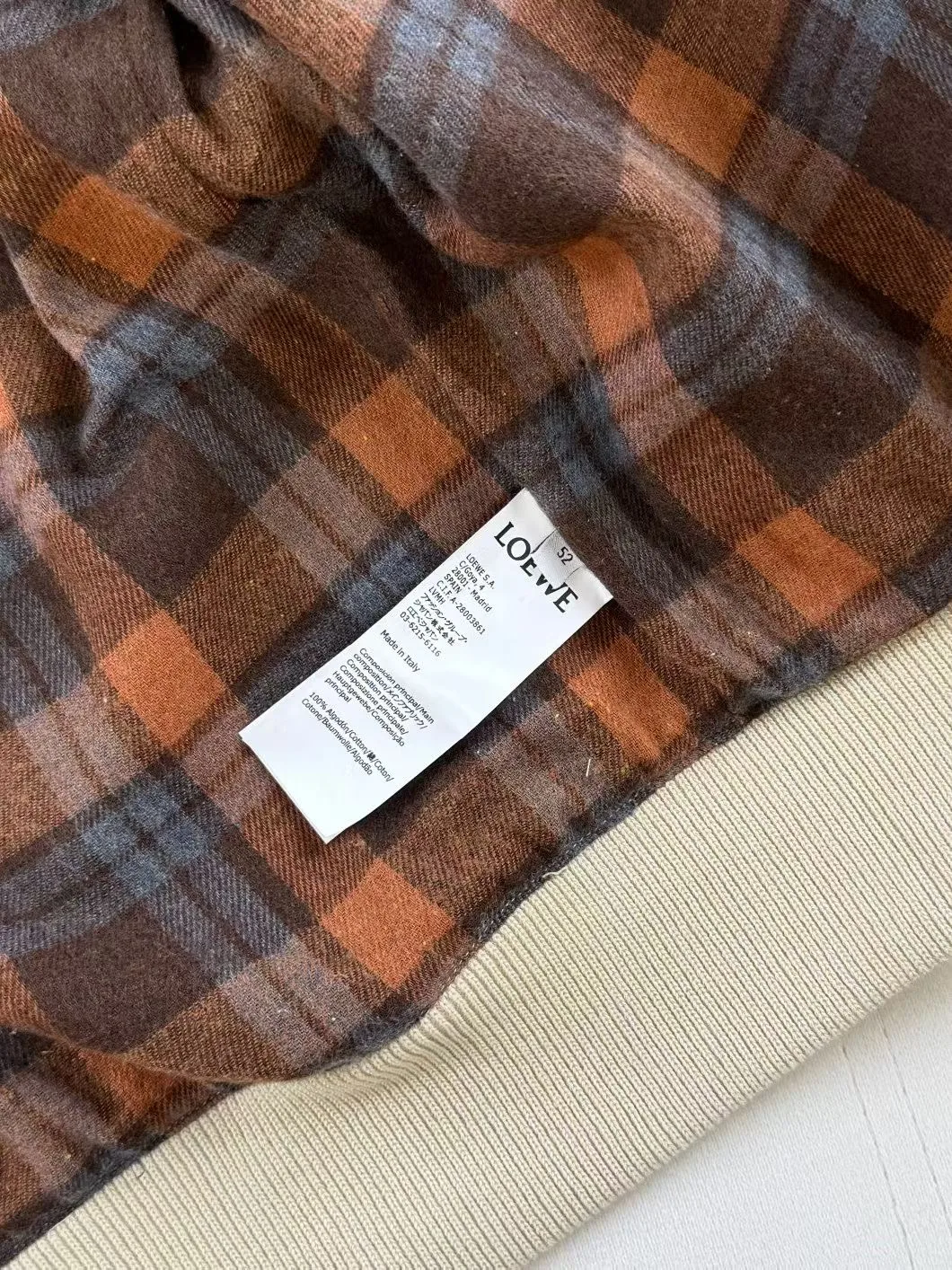 Loewe Bomber Jacket (Neutral) — ビュー 4