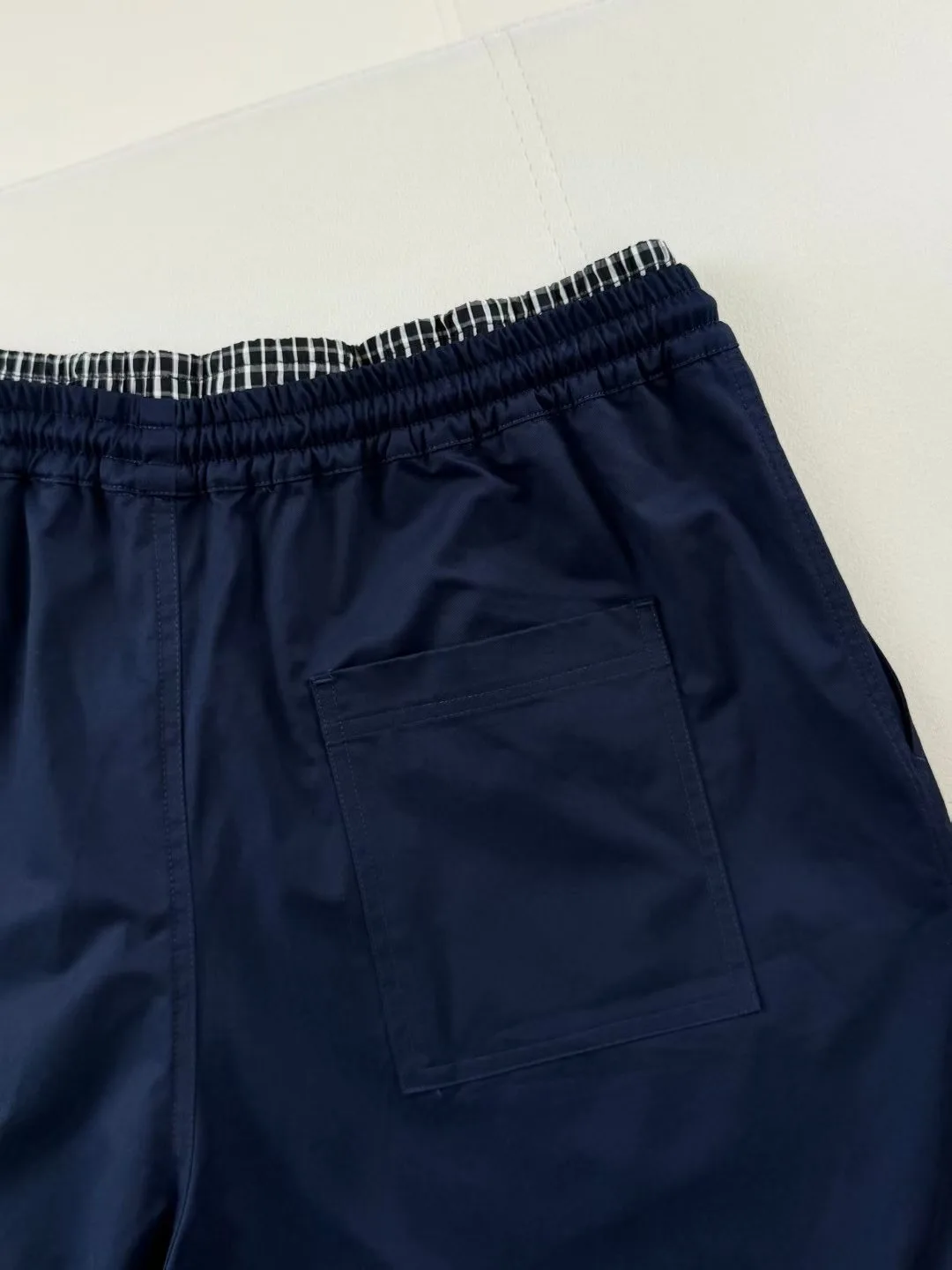 Loewe Cotton Drawstring Shorts (Dark Navy) — ビュー 2
