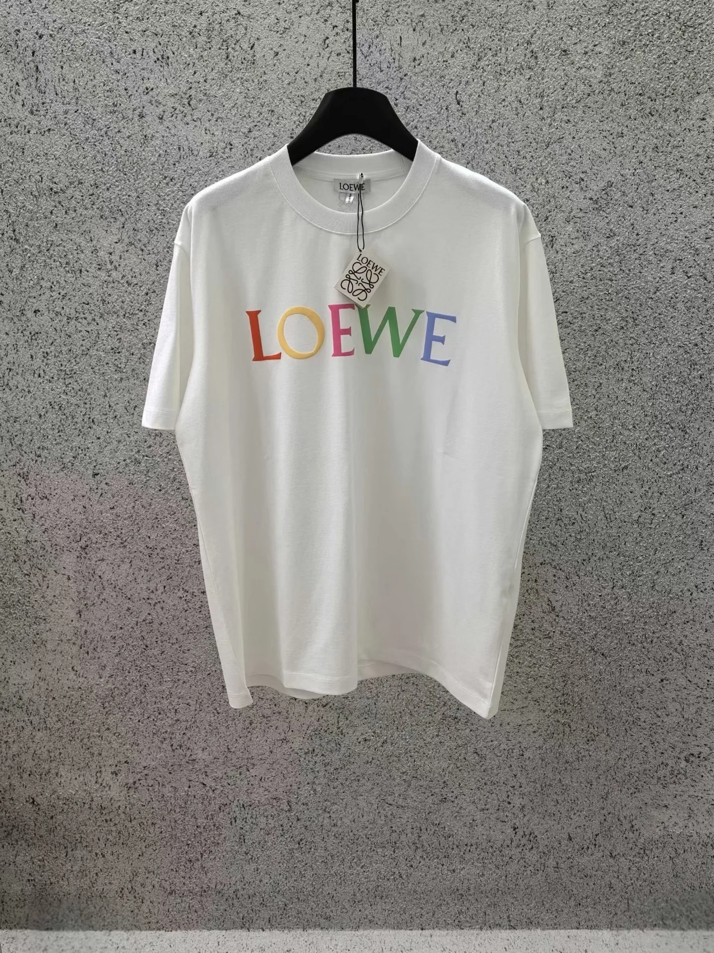 Loewe Graphic Rainbow T-Shirt (White)