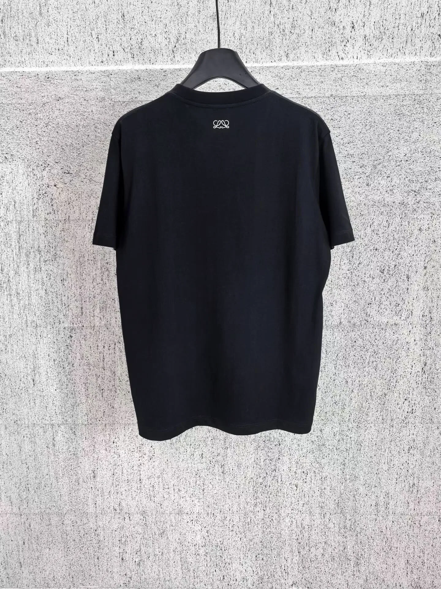 Loewe Large Lion Jersey Patch Regular fit t shirt in cotton (Black) — ビュー 2