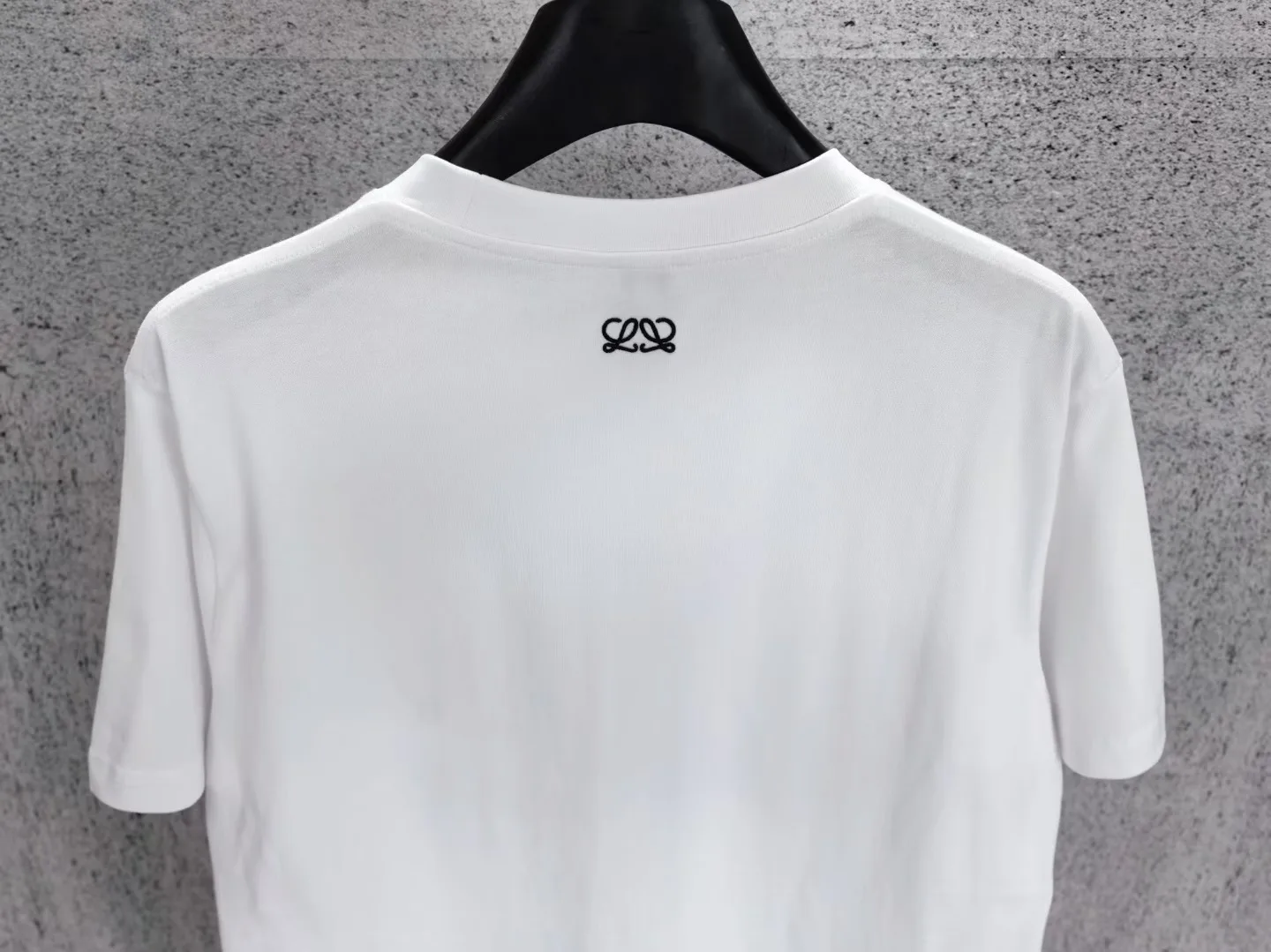 Loewe Lion Jersey Patch Relaxed fit T-shirt in cotton (White) — ビュー 2