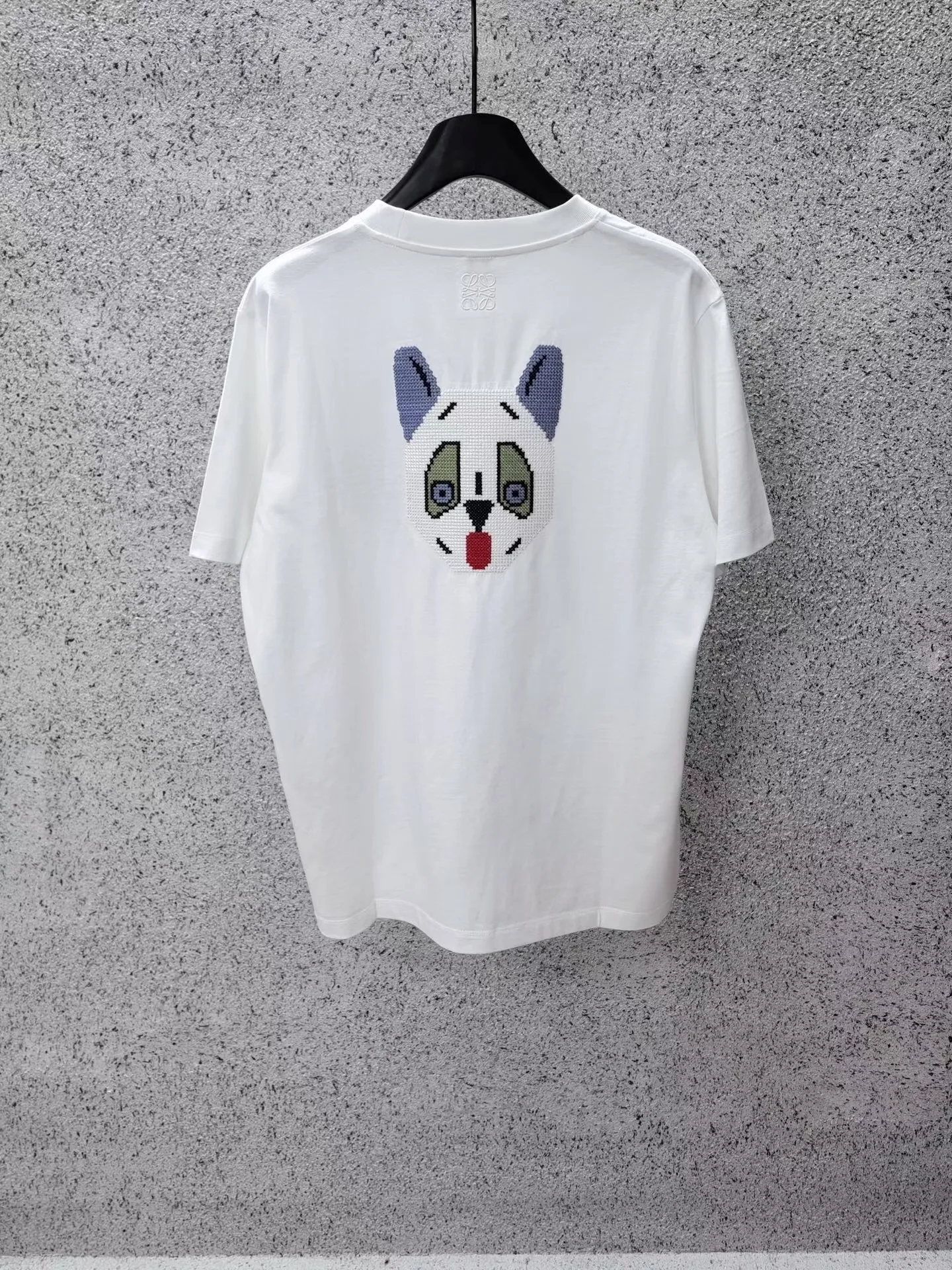 Loewe + Louis Wain Embroidered Cotton-jersey T-shirt (White) — ビュー 4