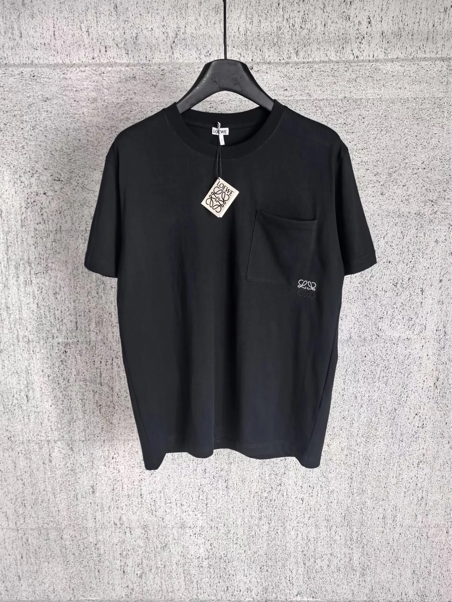 Loewe Relaxed Fit T-Shirt in Cotton (Black)