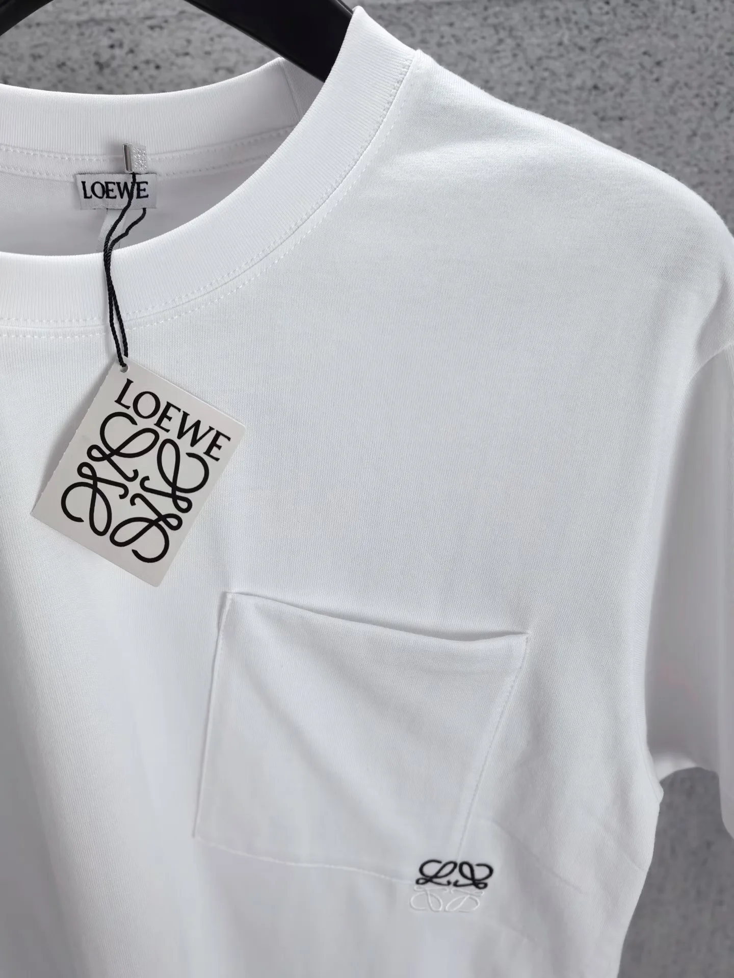 Loewe Relaxed Fit T-Shirt in Cotton (White) — 圖 5