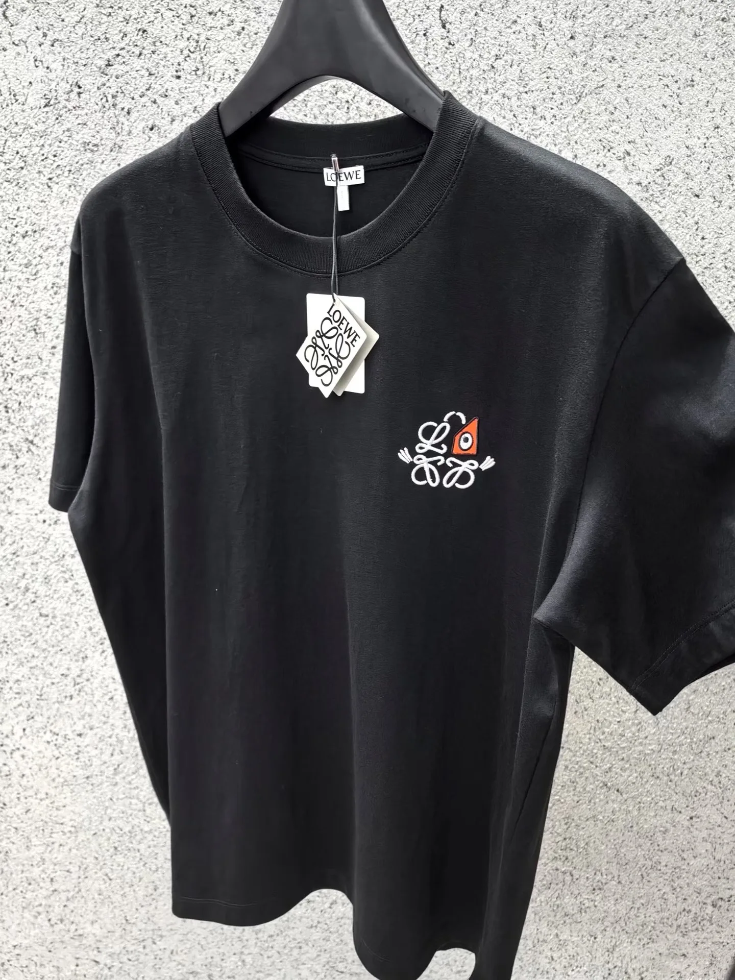Loewe x Louis Wain Anagram cotton jersey T-shirt (Black) — ビュー 5