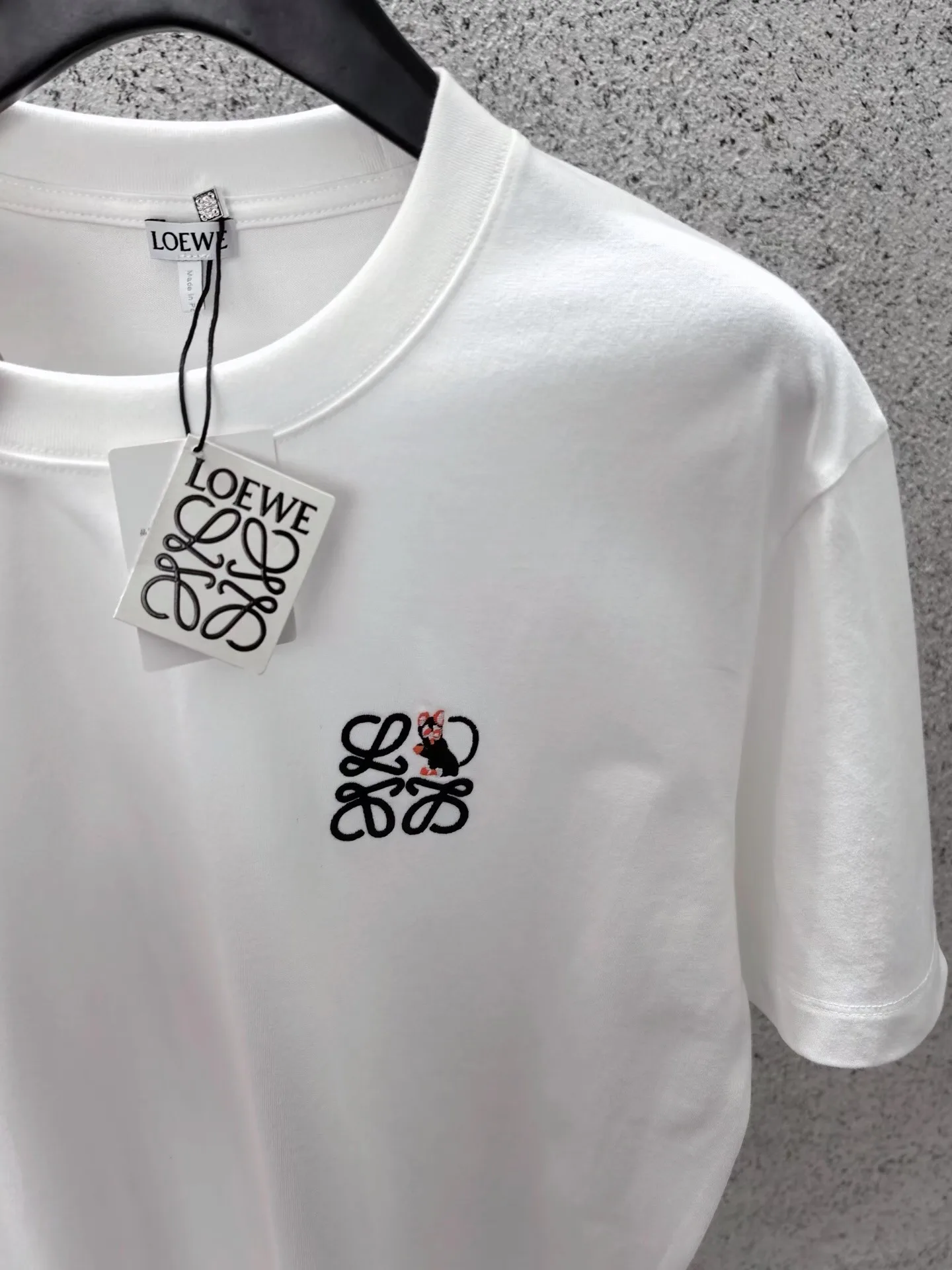 Loewe x Louis Wain Anagram cotton jersey T-shirt (White) — ビュー 2