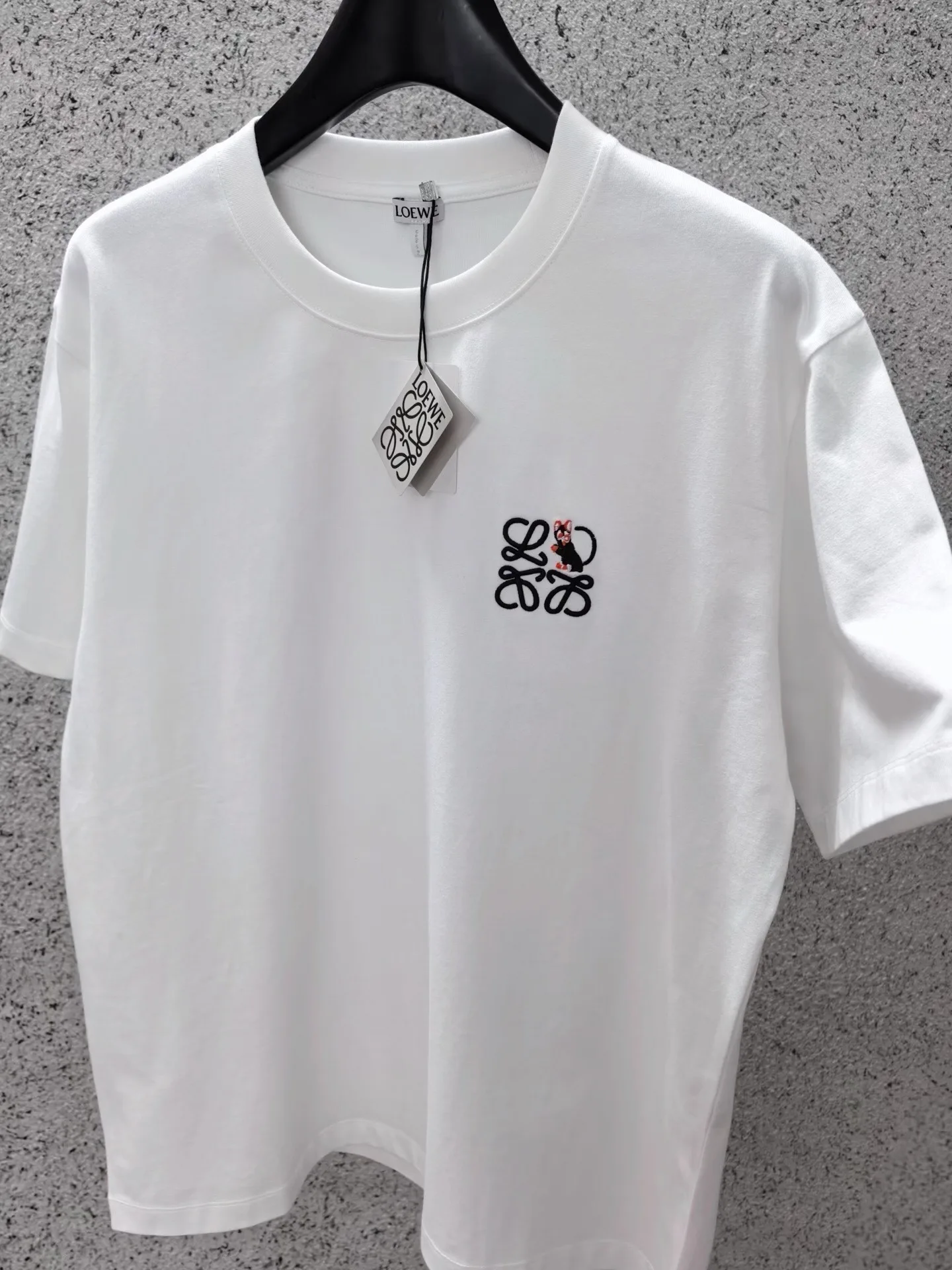 Loewe x Louis Wain Anagram cotton jersey T-shirt (White) — ビュー 3