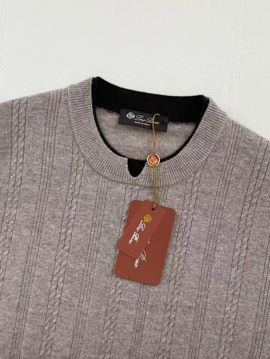 LP Double Layer Collar Wool Knit Sweater (Beige) — ビュー 7