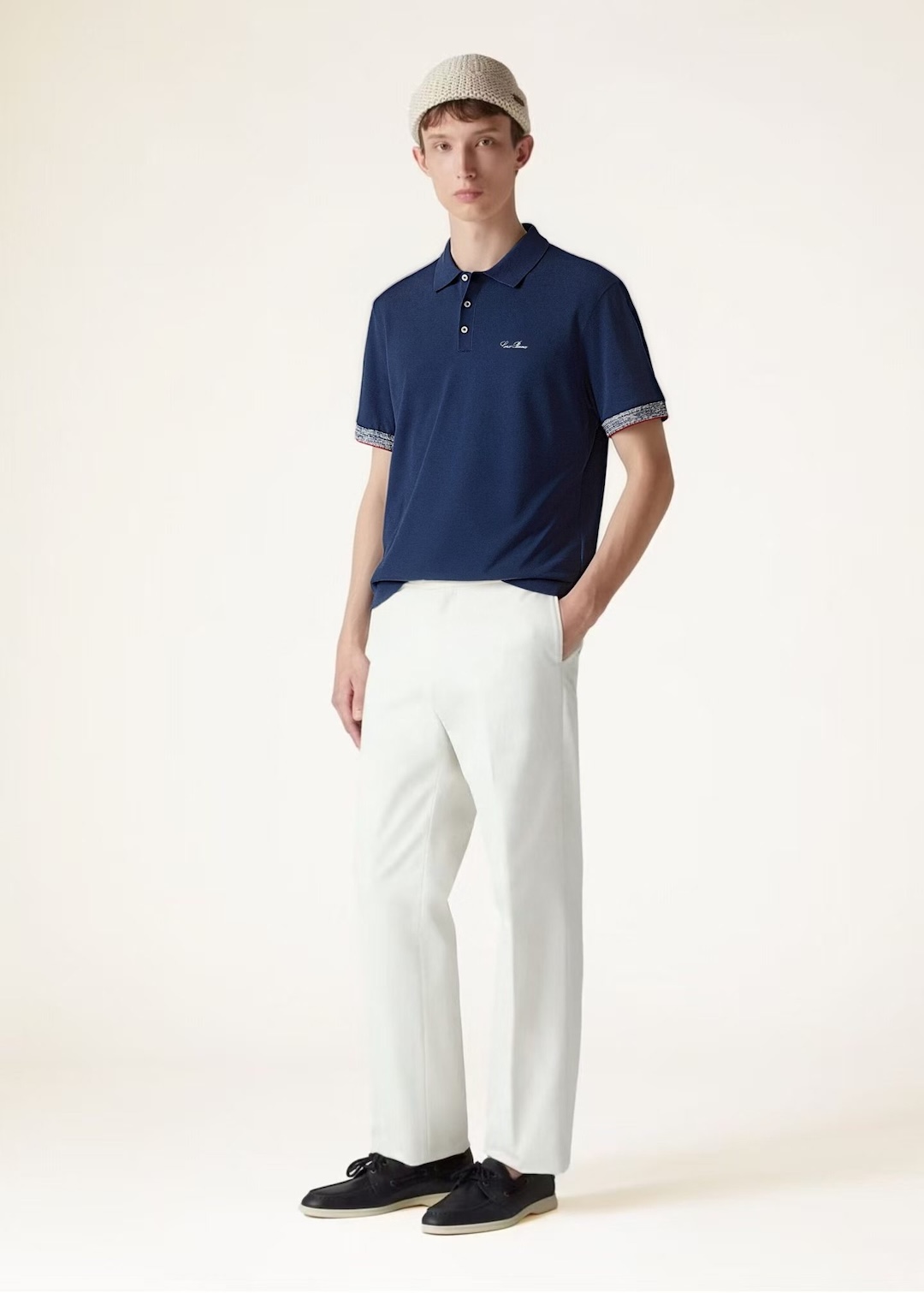Loro Piana Piqué Polo Shirt — view 13