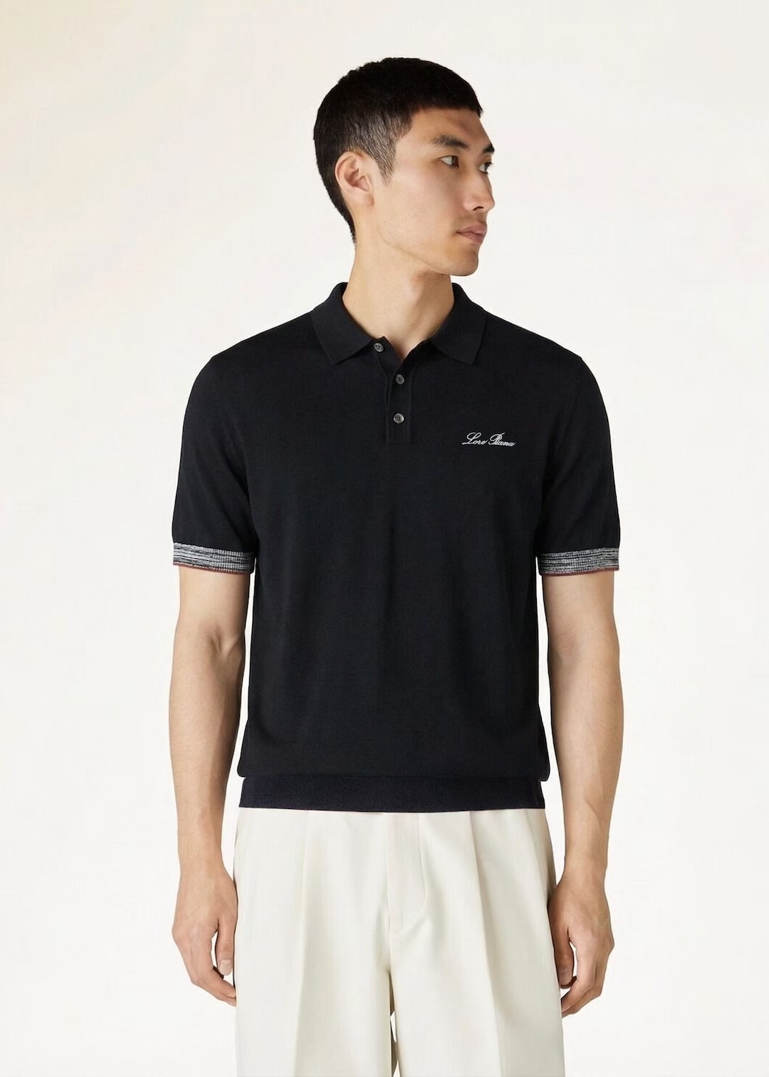 Loro Piana Piqué Polo Shirt — view 4