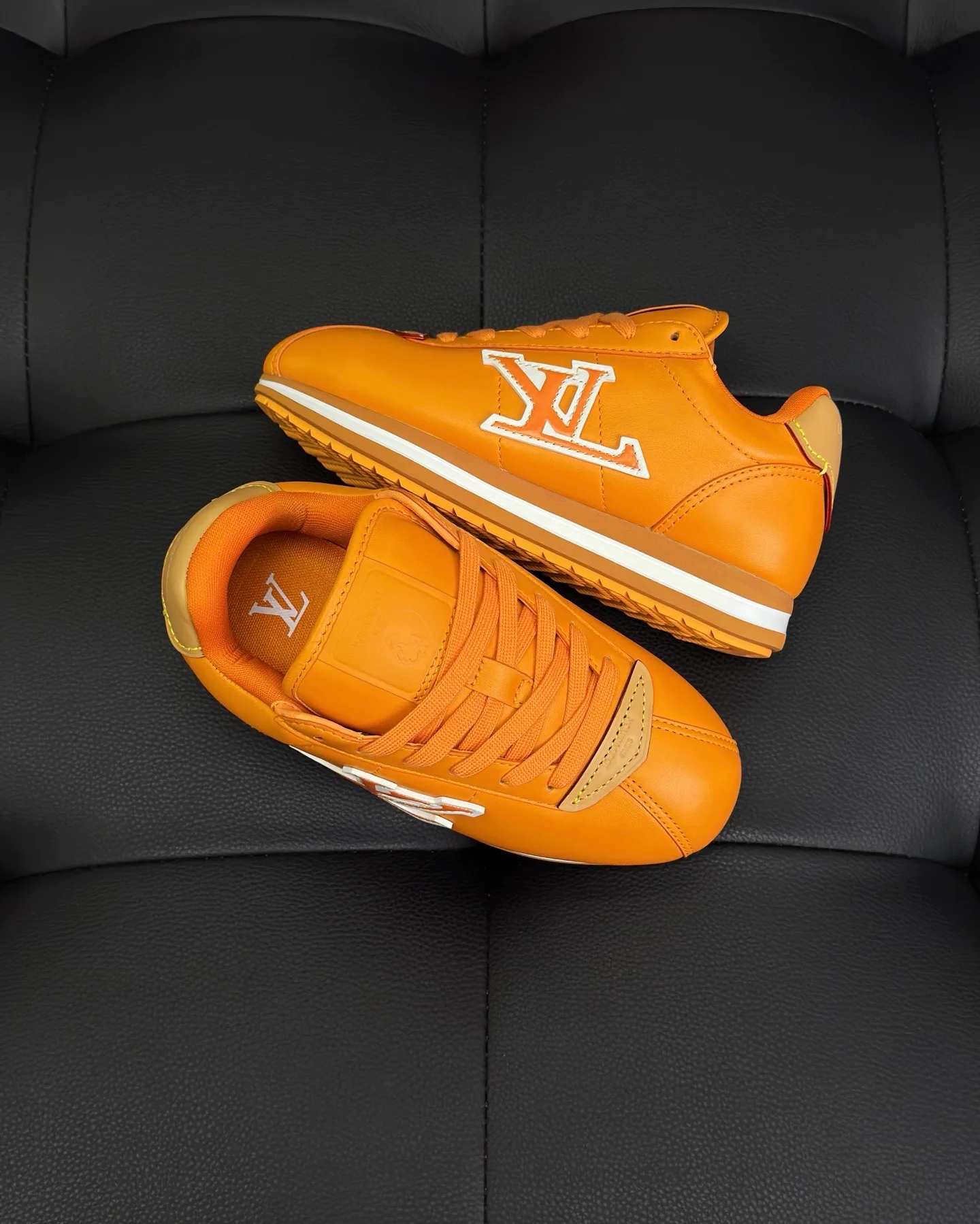 LV BUTTERSOFT Sneaker (Orange/White) — ビュー 6