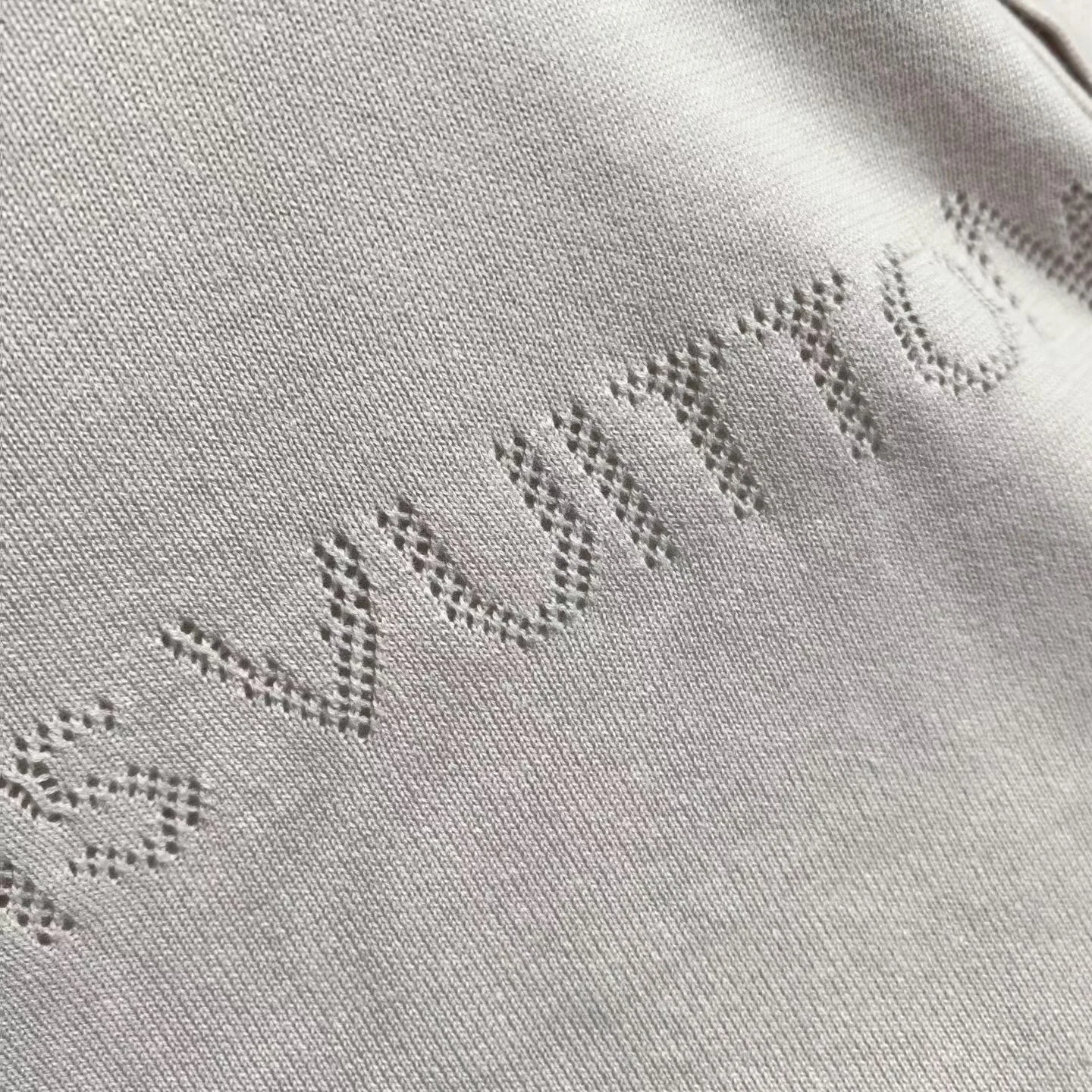 Cotton-Cashmere Short-Sleeved Crewneck (Beige) — 图 2