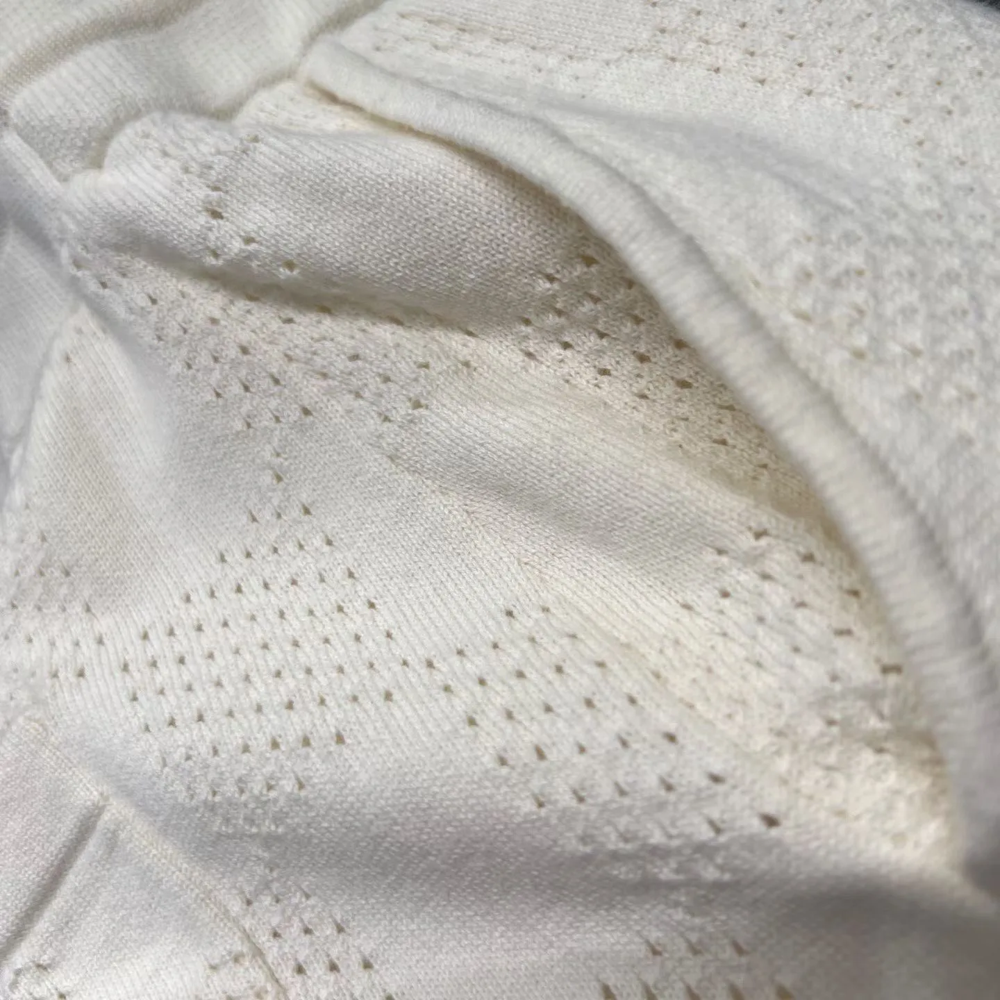 LV Damier French Terry Shorts (Pale Yellow) — 圖 3