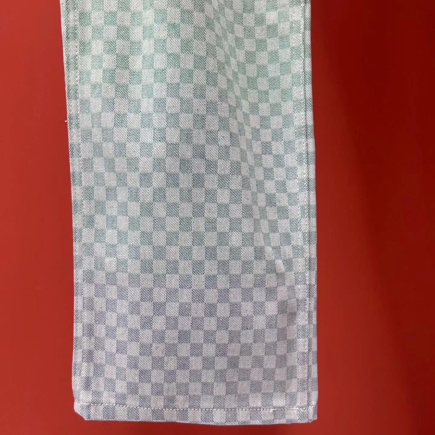 LV Damier Gradient Jacquard Denim Cargo Trousers (Mulitcoloured) — 图 7