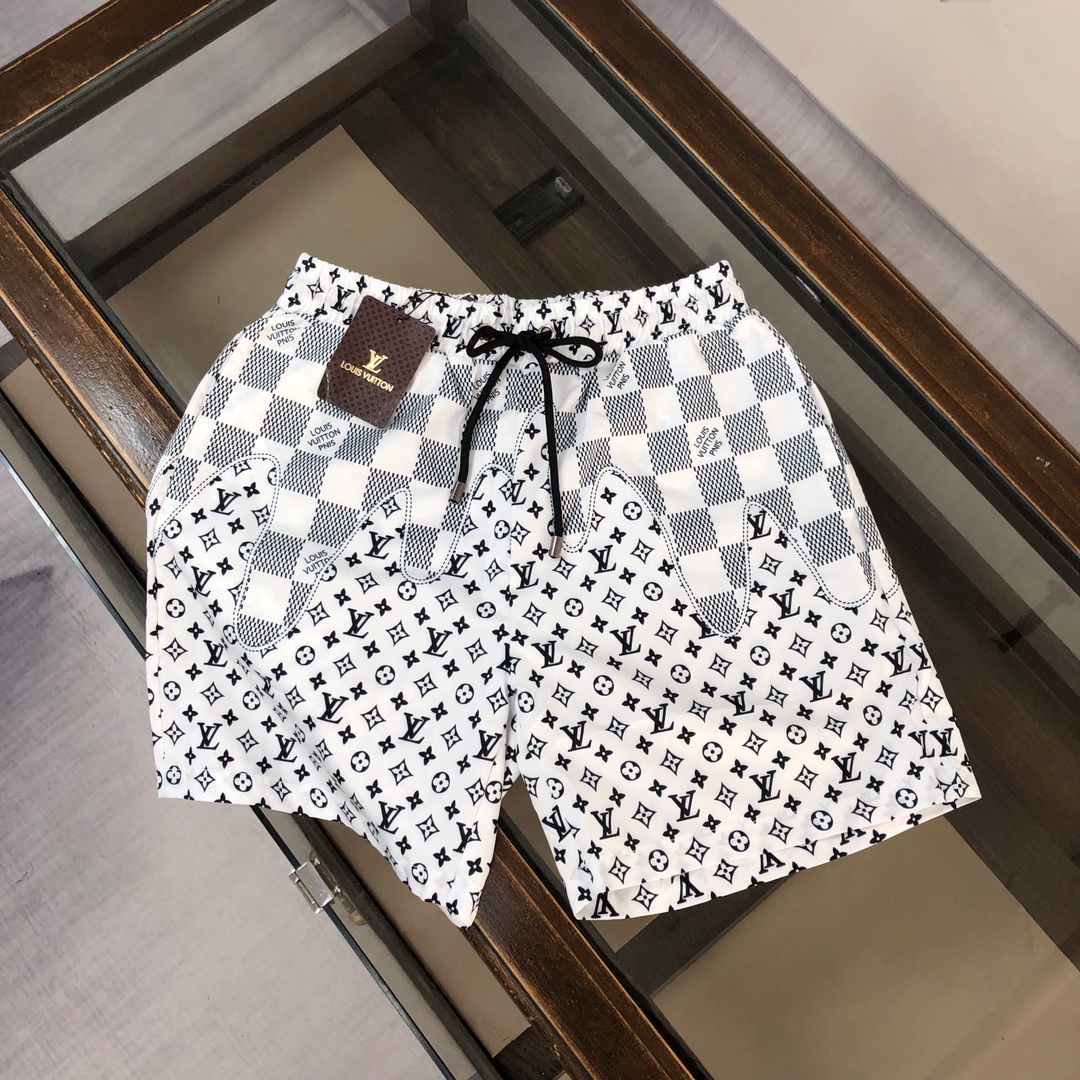 Damier Monogram Swim Shorts — view 2