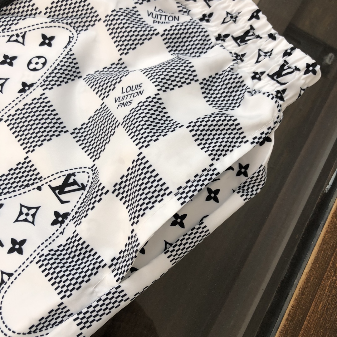 Damier Monogram Swim Shorts — view 5