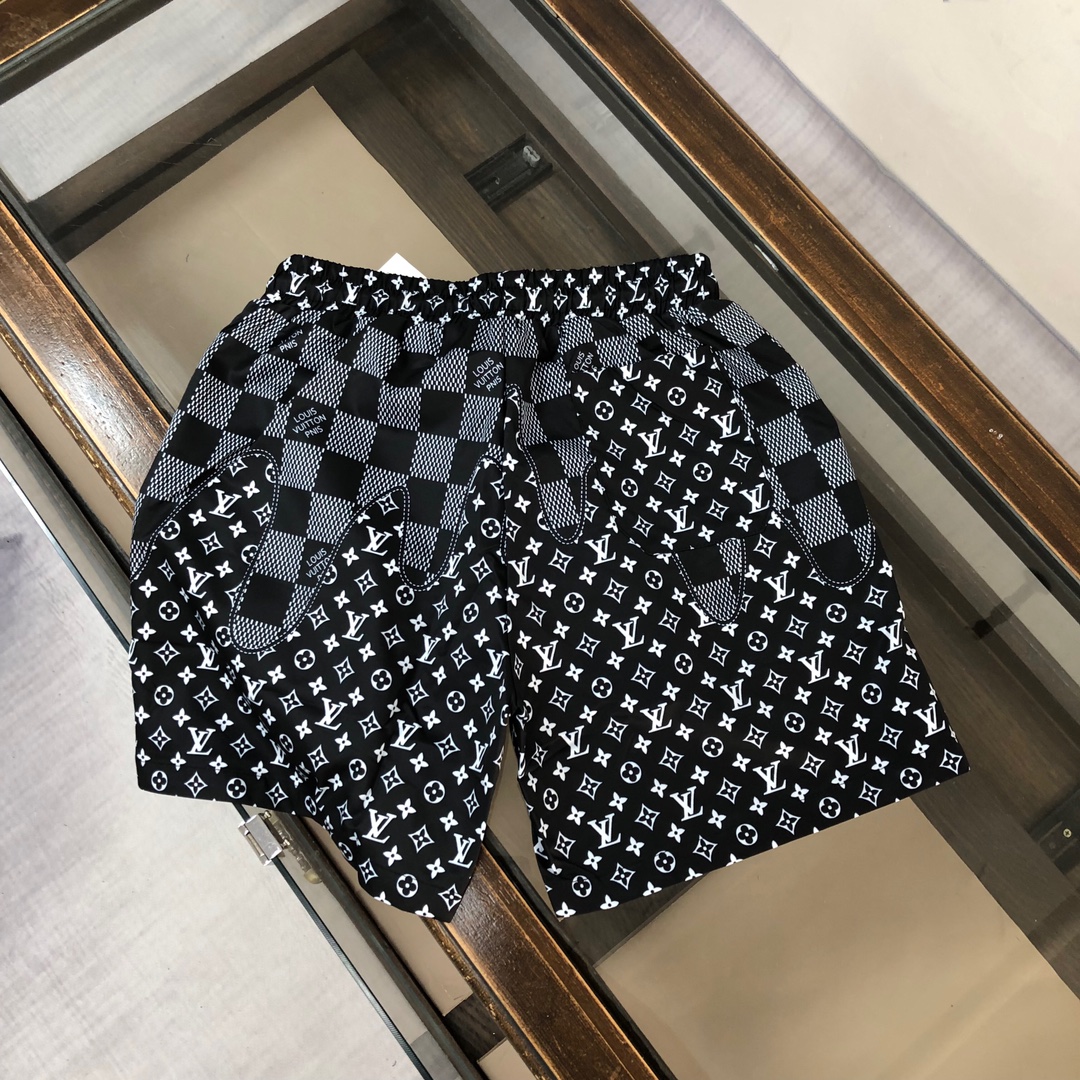 Damier Monogram Swim Shorts — view 10