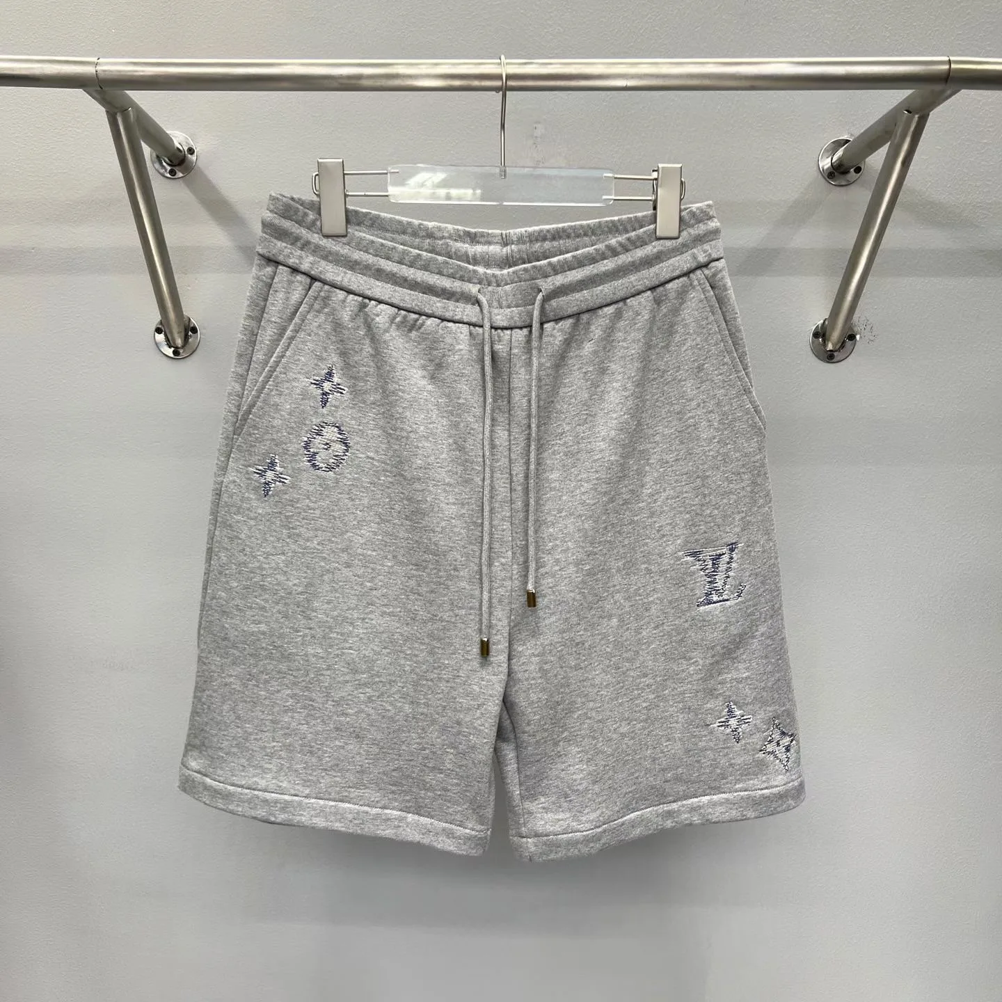 LV Embroidered Signature Shorts