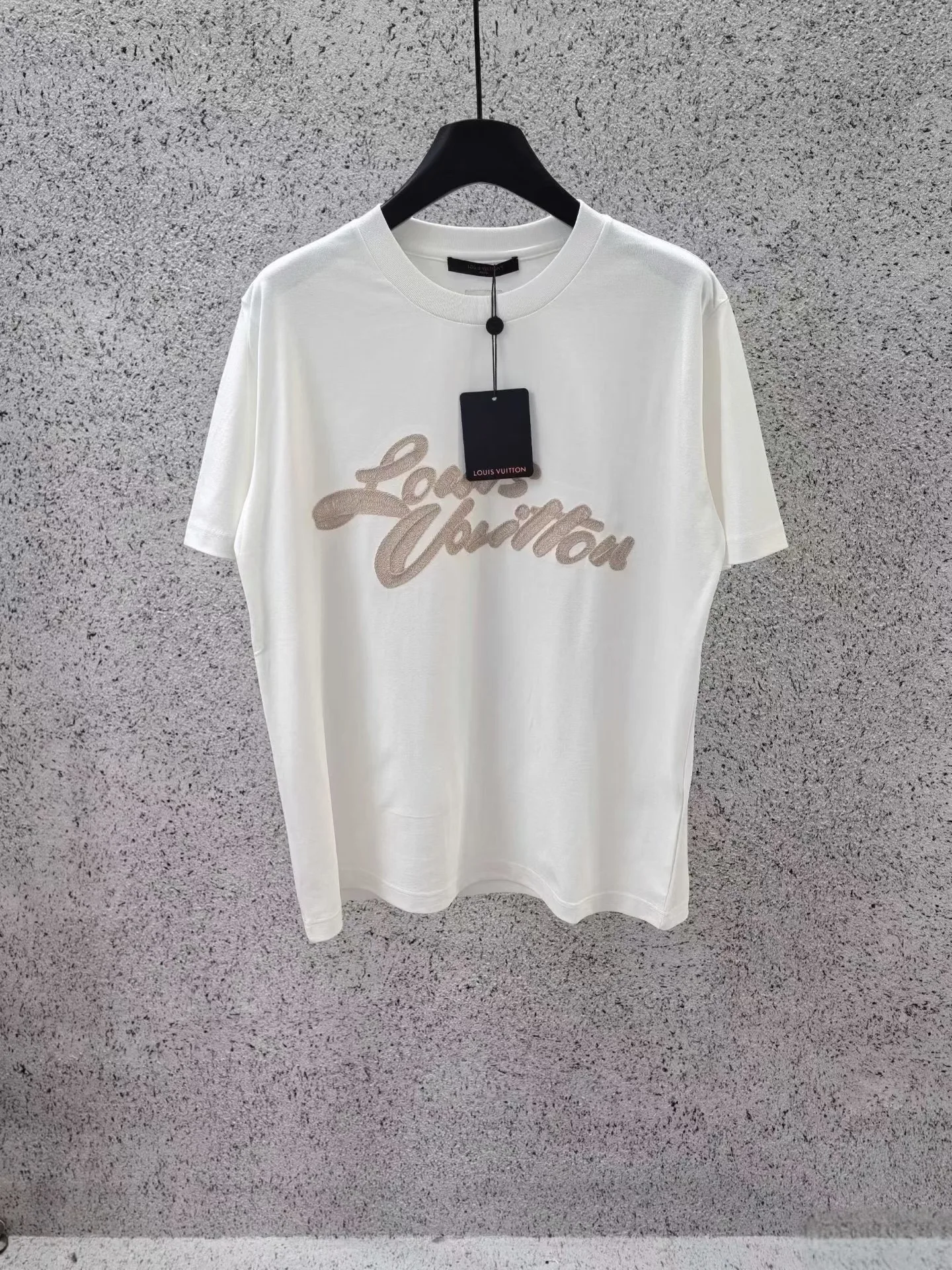 Embroidered Signature T-Shirt (White)