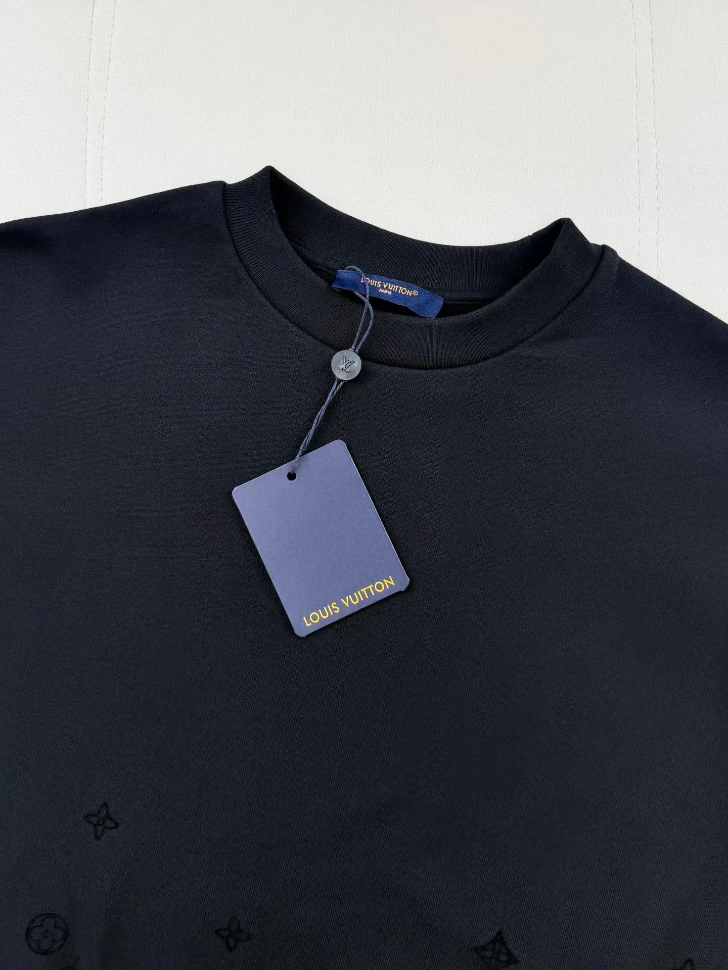 Flock Print Gradient Long-Sleeved Crewneck — 图 4